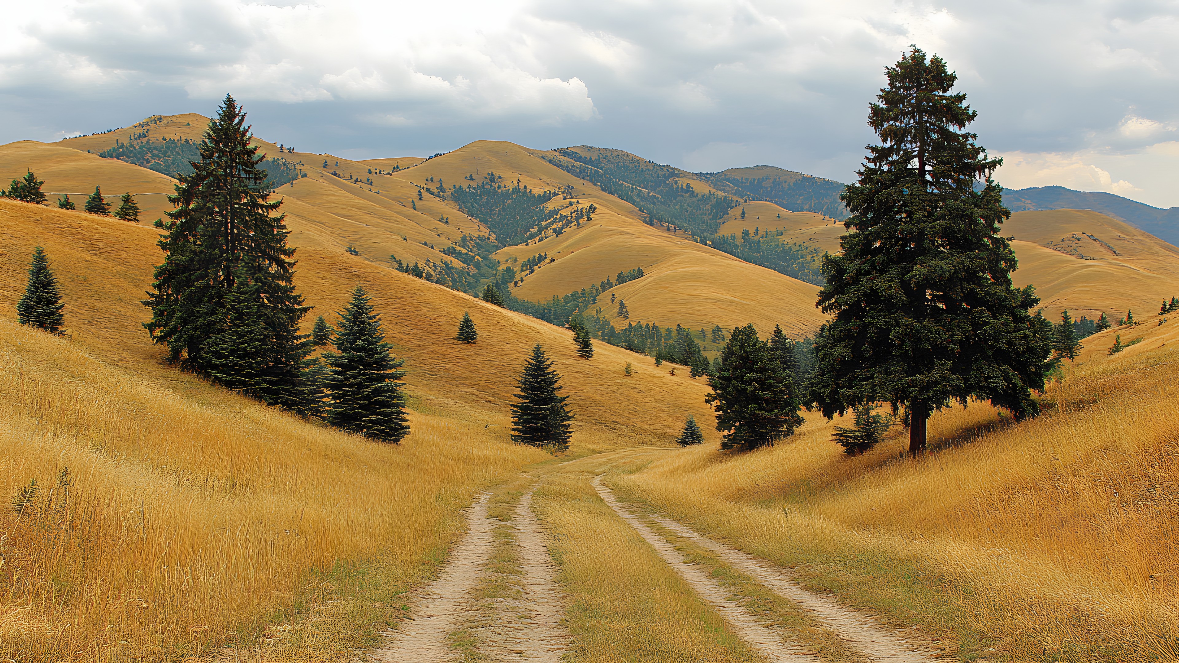 Mountainous landforms, Hill, Natural landscape, Mountain, Highland, Ecoregion, Wilderness, Landscape, Terrain, Mountain range, Valley, Larch, Slope, Fell, Prairie, Steppe, Pasture, Ridge, Meadow, Mountain pass