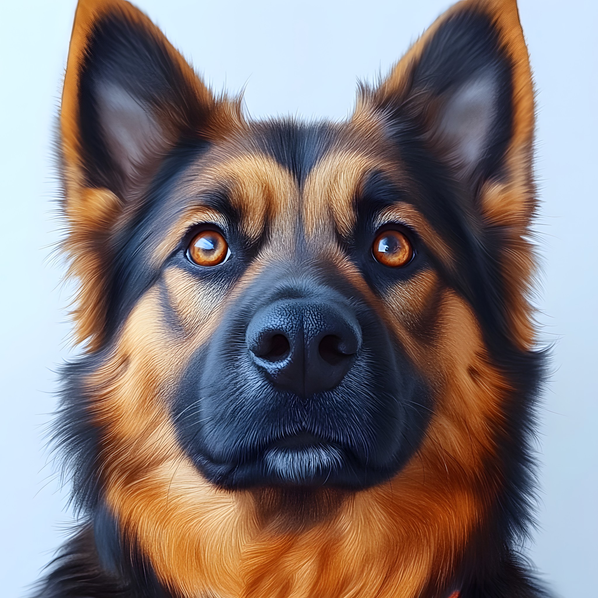 Dog, Snout, Carnivores, German Shepherd, Canidae, Herding dog, King Shepherd, Old German Shepherd Dog, Watercolor painting, Paint, Whiskers, Rare dog breed