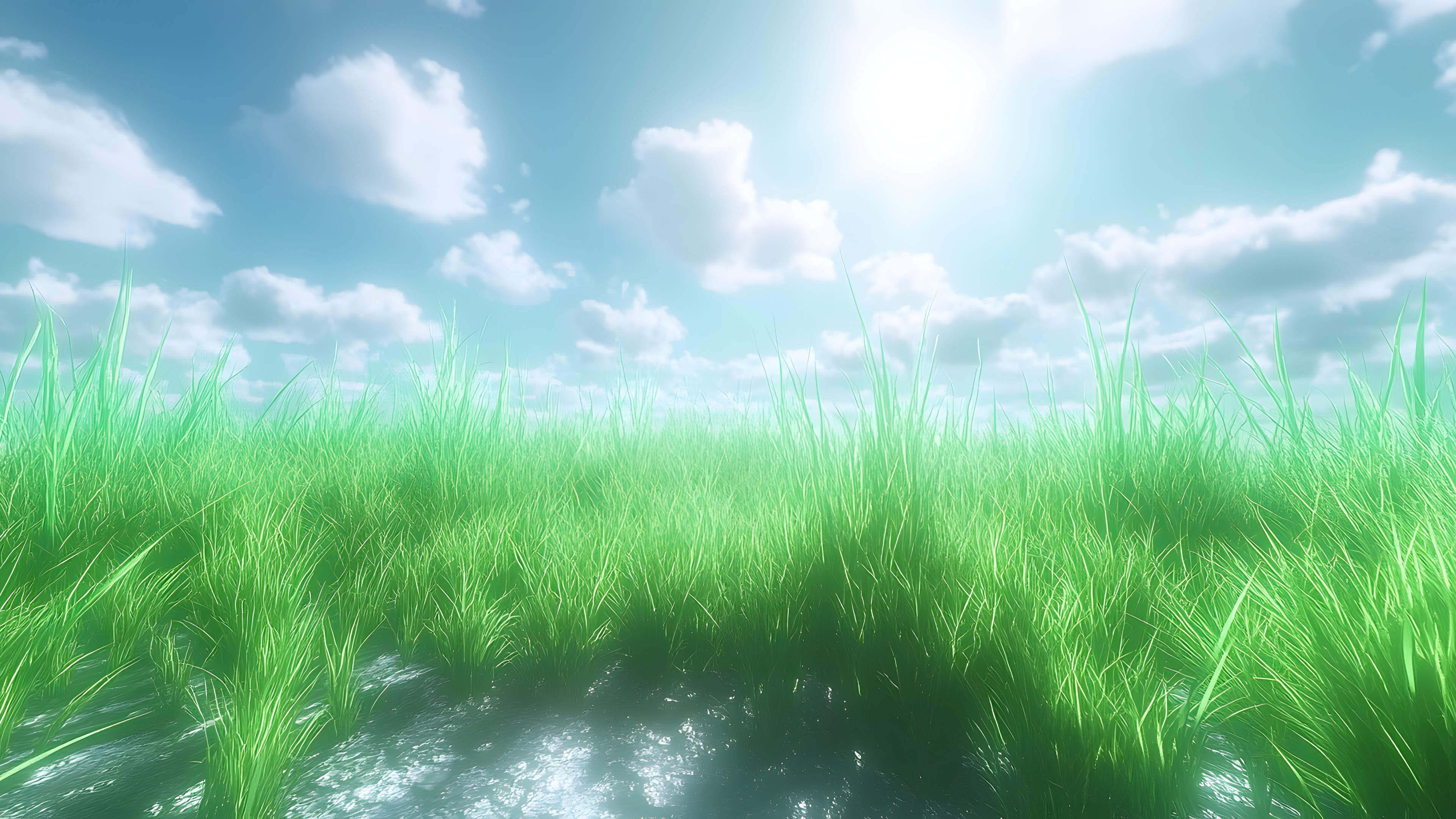 Green, Grass, Grasses, Field, Meadow, Agriculture, Wind, Prairie, Paddy field, Crop