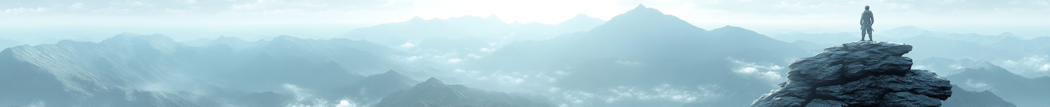 Mountain range, Summit, Fog, Panorama, Mist, Alps, Ridge, Haze, Massif
