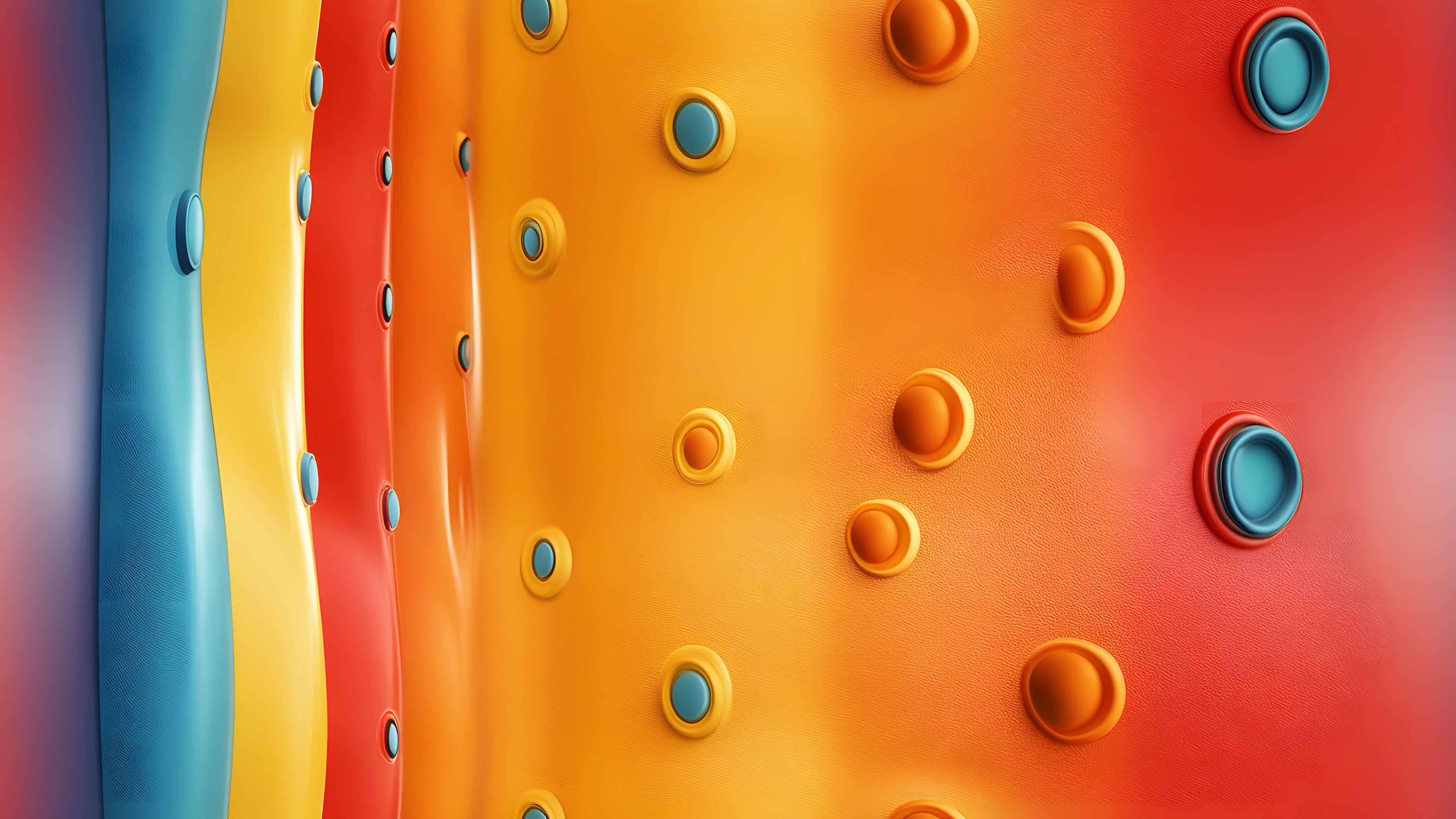Red, Yellow, Orange, Close-up, Plastic, Graphics