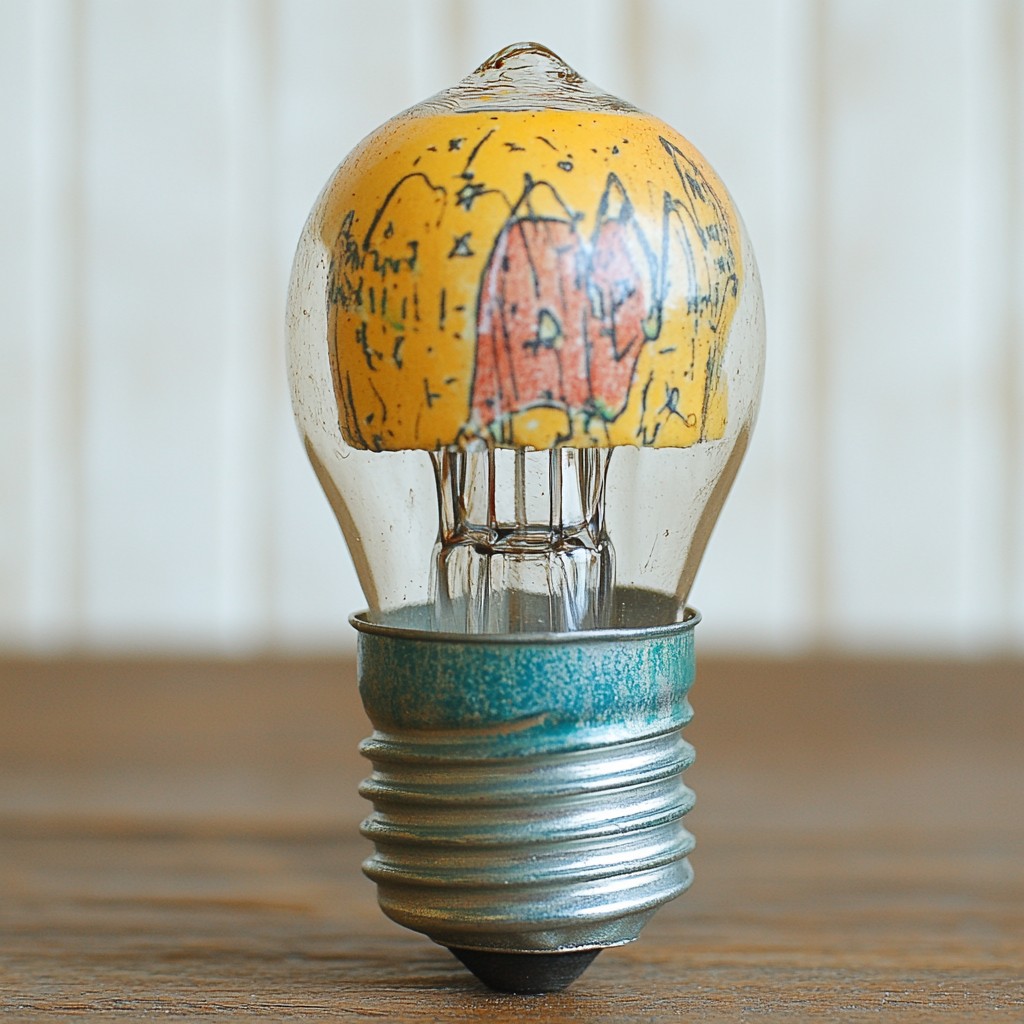 Yellow, Orange, Incandescent light bulb