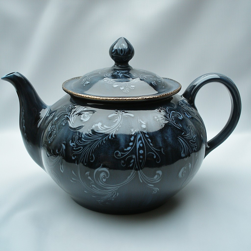 Lid, Teapot, Serveware, Porcelain, Ceramic, Silver, Dishware, Pottery, Stoneware, Still life photography, Kettle, Antique