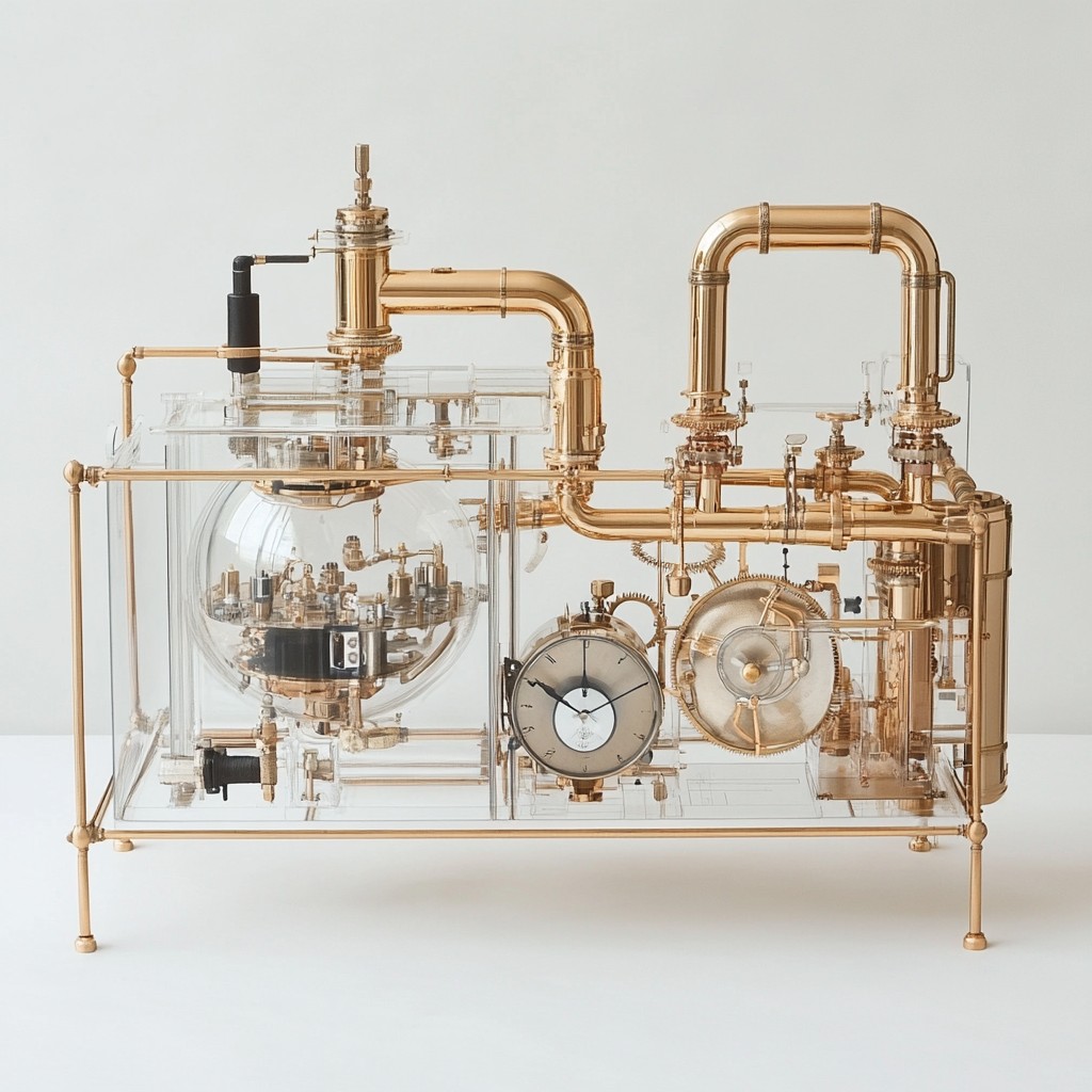 Machine, Copper, Brass, Science, Pipe