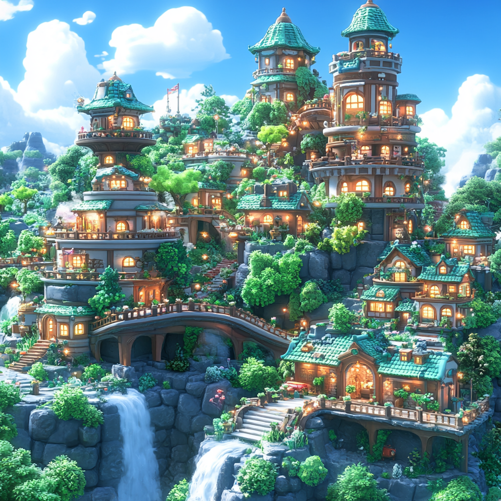 Animation, Chinese architecture, Pagoda