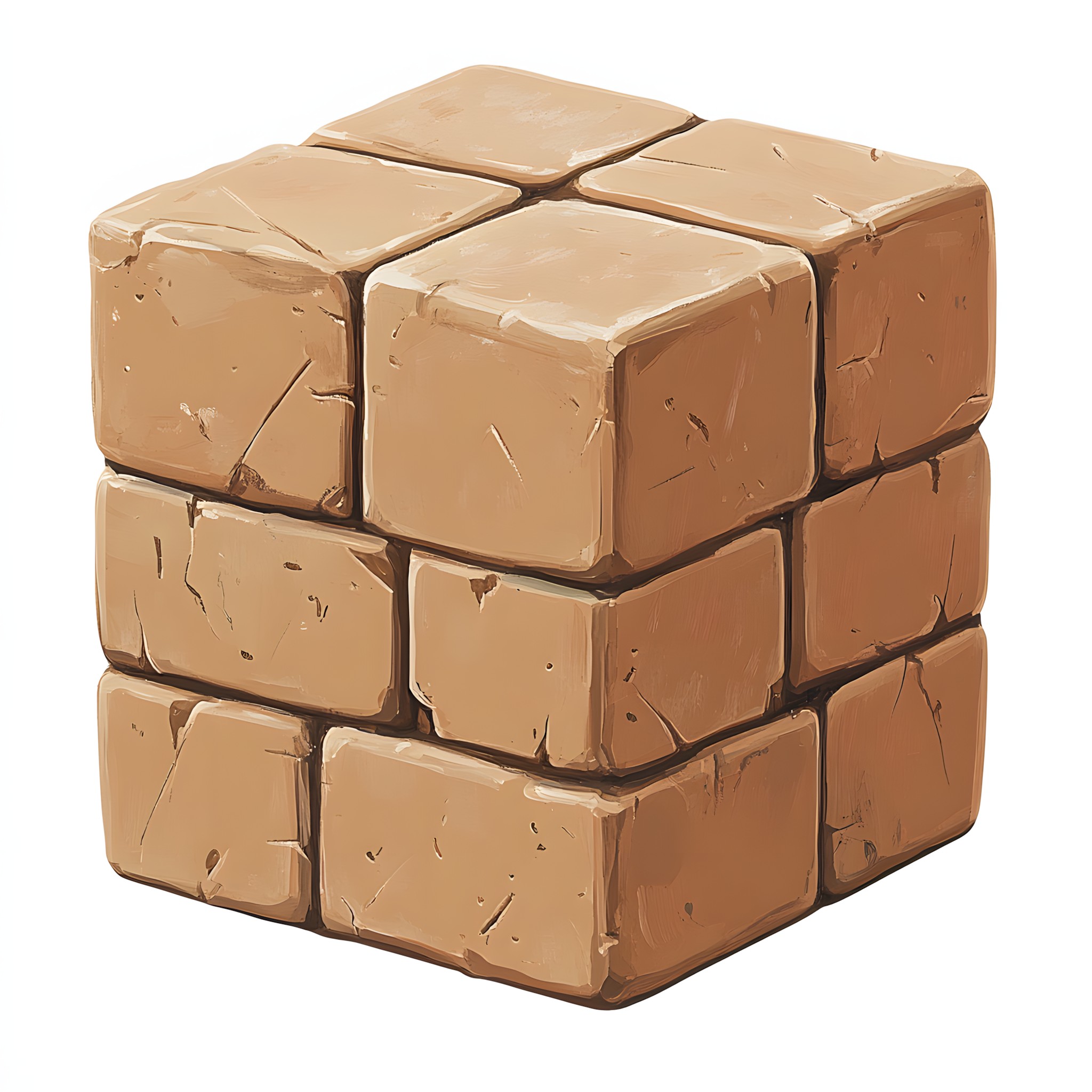 Brown, Toy, Puzzle, Wooden Block