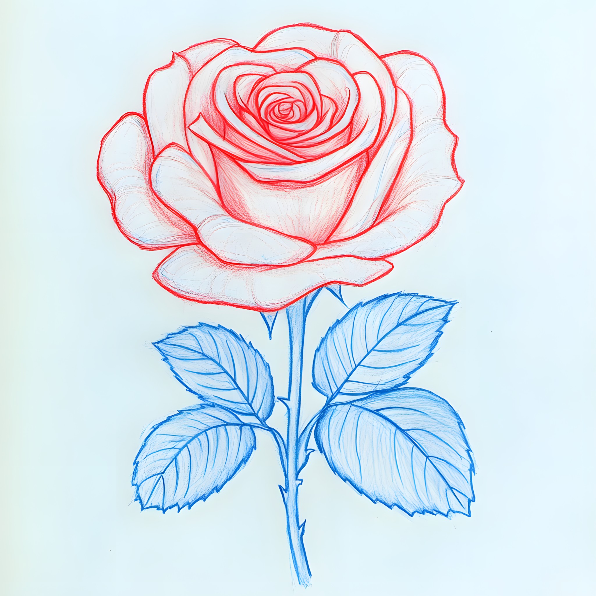 Petal, Garden roses, Drawing, Hybrid tea rose, Rose family, Rose, Floribunda, Flowering plant, Cut flowers, Child art, Sketch, Cabbage rose, Line art, Floral design, Graphics, Pedicel