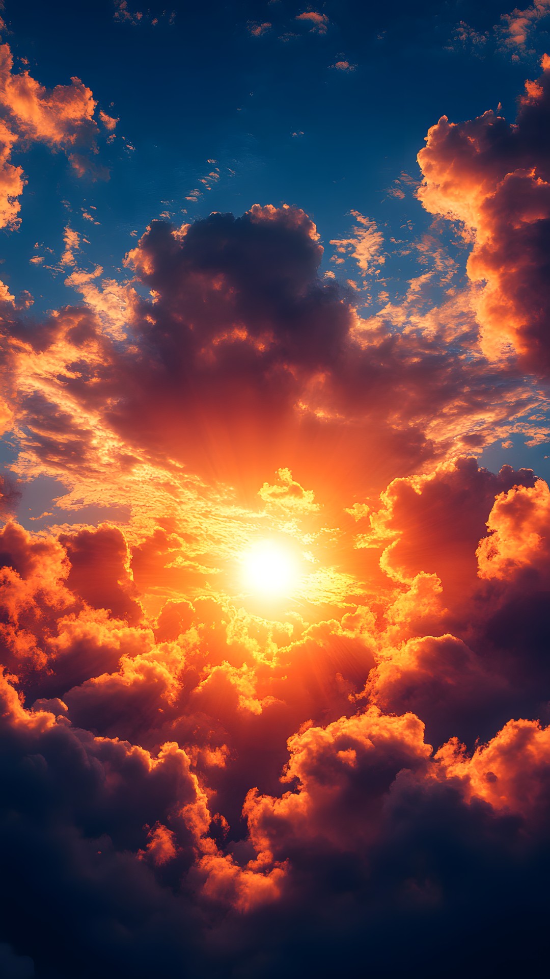 Cloud, Sky, Atmosphere, Amber, Afterglow, Orange, Dusk, Natural landscape, Red sky at morning, Sunlight, Sunset, Sunrise, Cumulus, Atmospheric phenomenon, Sun, Heat, Astronomical object, Horizon, Water, Morning