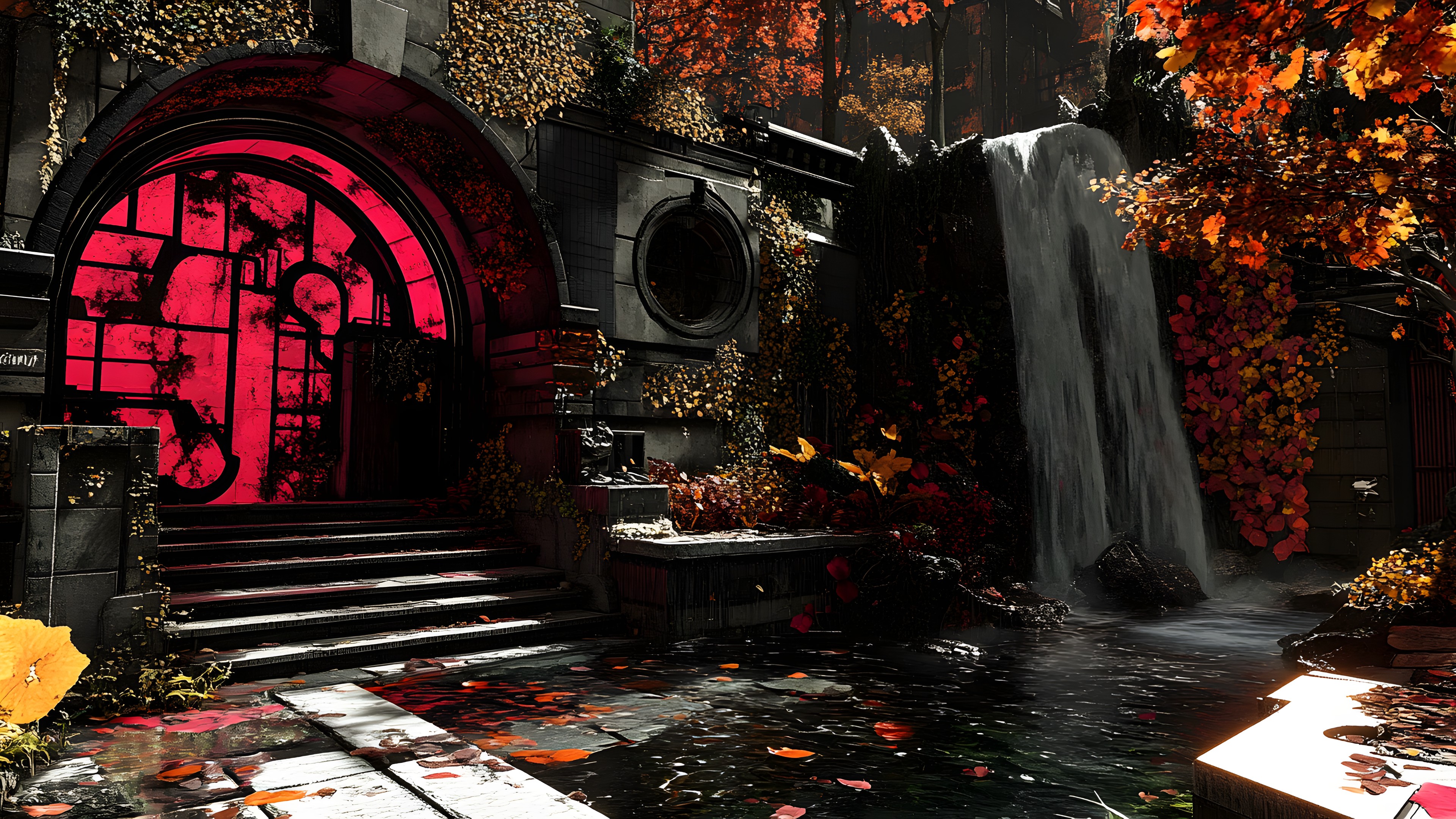 Red, PC game, Game, Video Game Software, Digital compositing, Graphics, Night, Animation, Fire