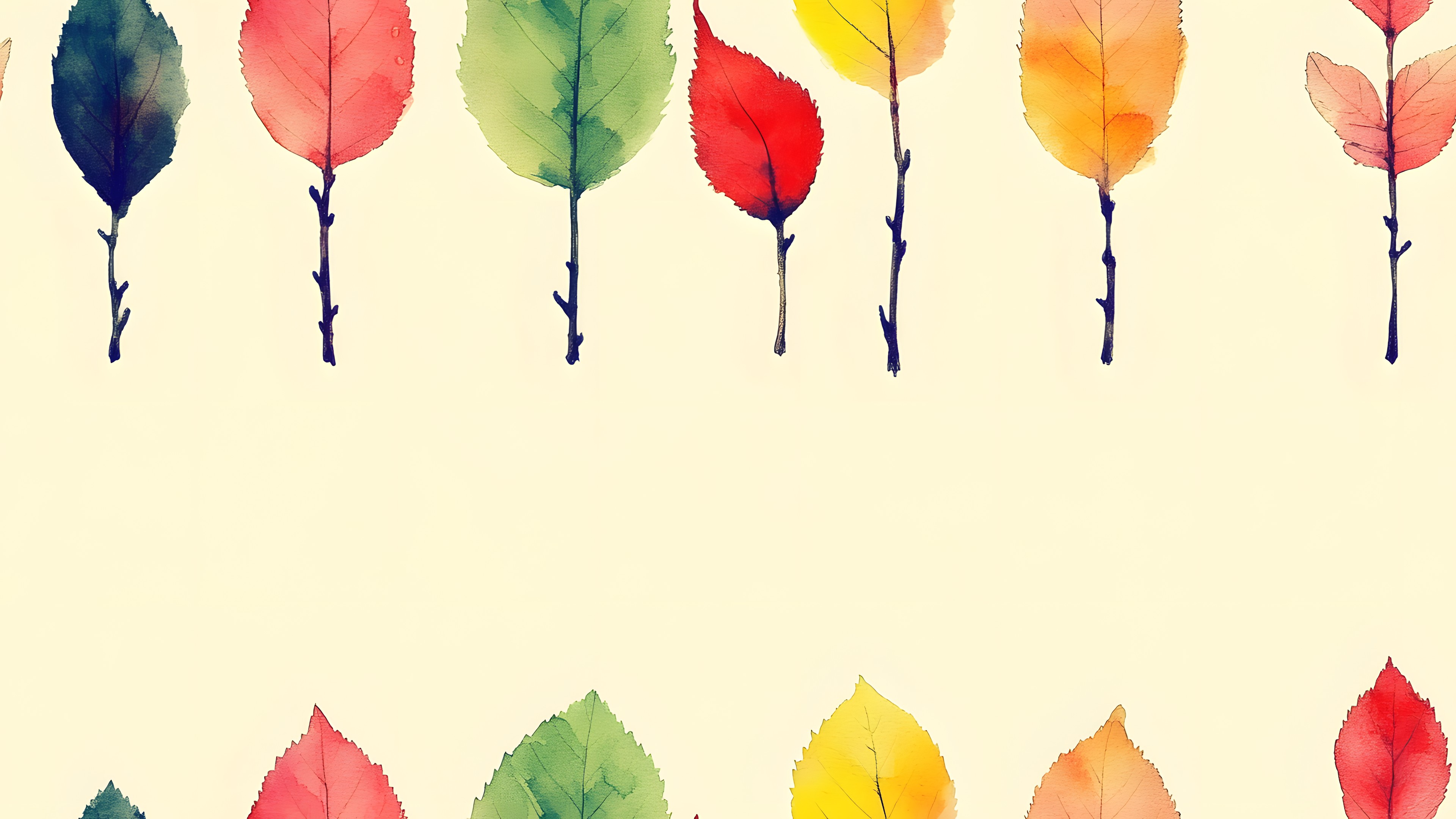 Red, Yellow, Watercolor painting, Paint