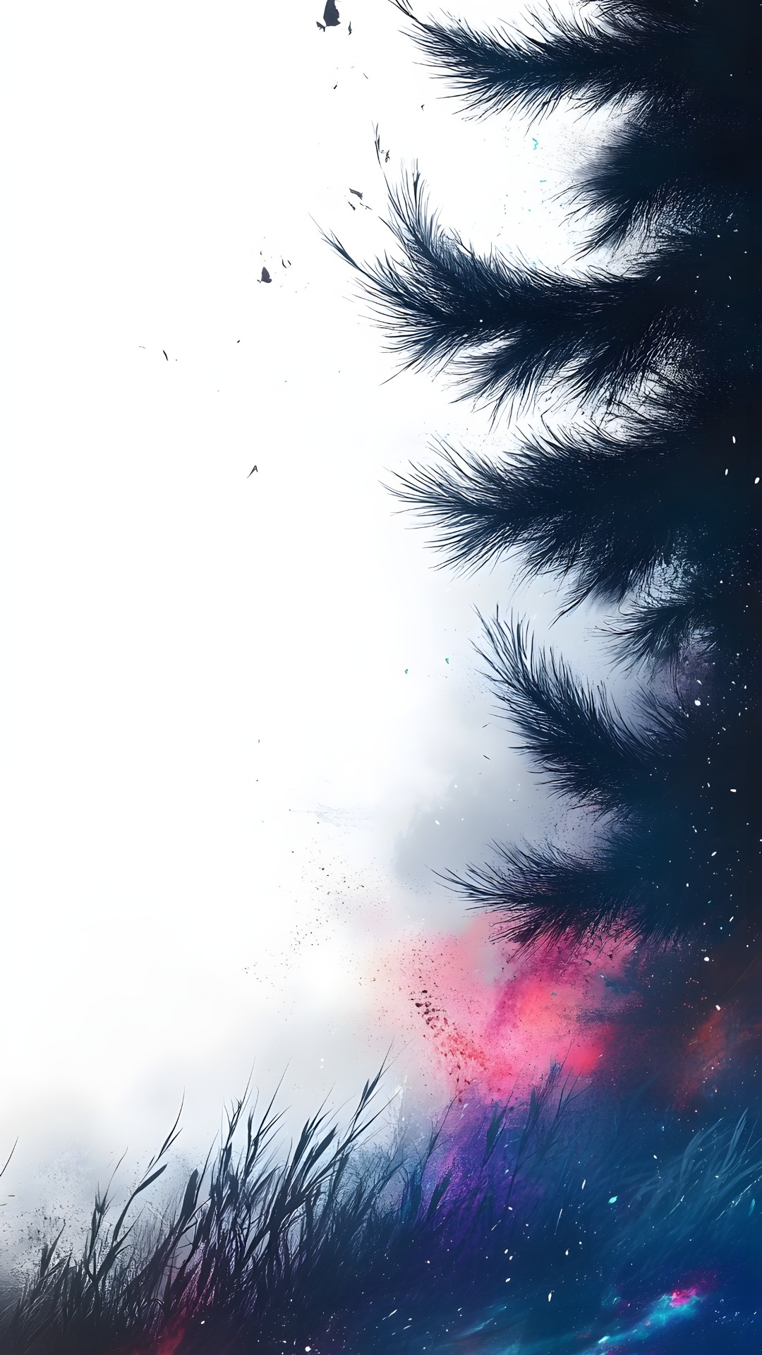 Cloud, atmospheric phenomenon, Meteorological phenomenon, Wind, Conifers, Pine family, Fir