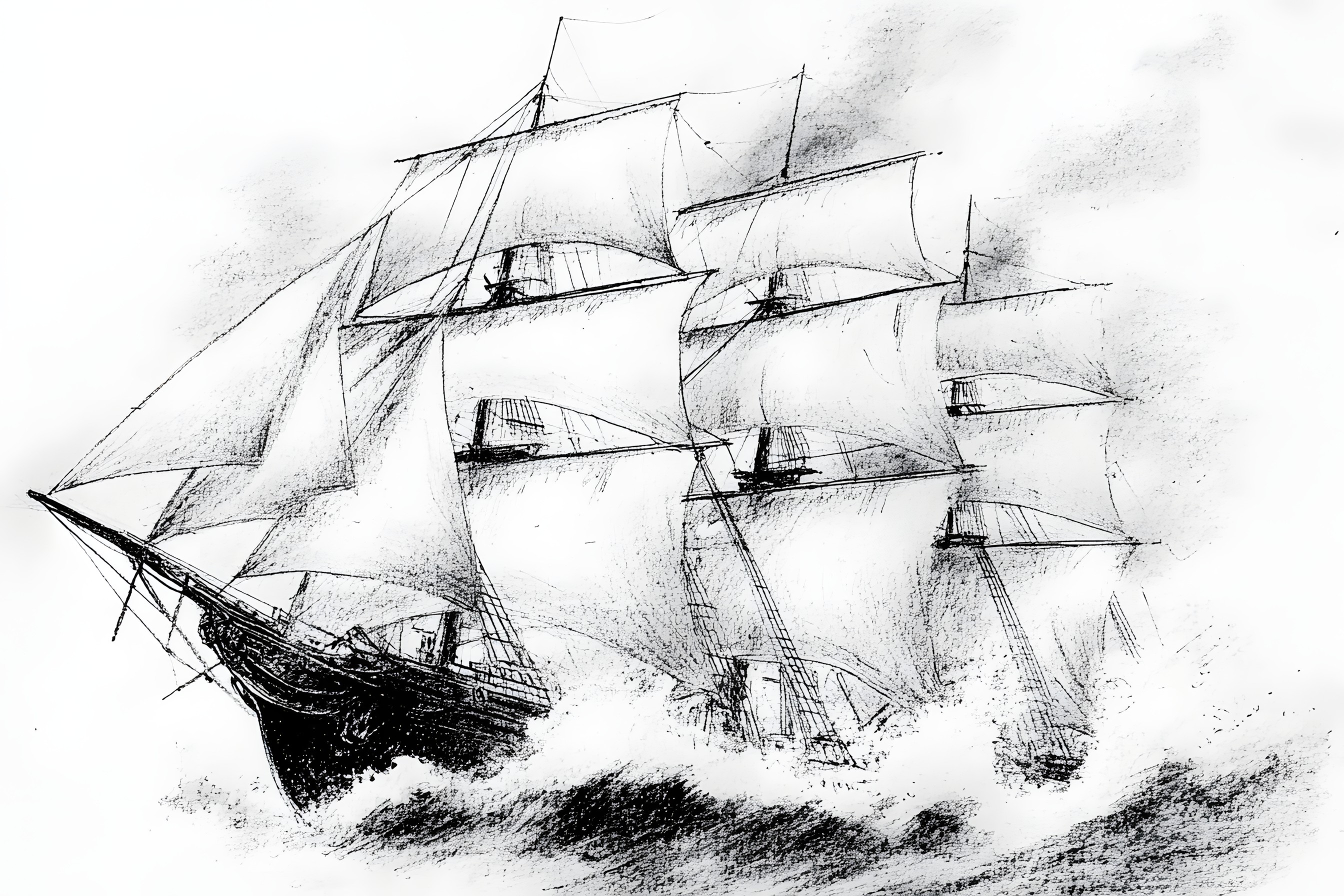 Boat, Watercraft, Sailing ship, Tall ship, Mast, Windjammer, Full-rigged ship, Ship, Sail, Barque, Barquentine, Victory ship, Sloop-of-war, Naval architecture, Clipper, Fluyt, Galiot, Ship of the line, Carrack, First-rate