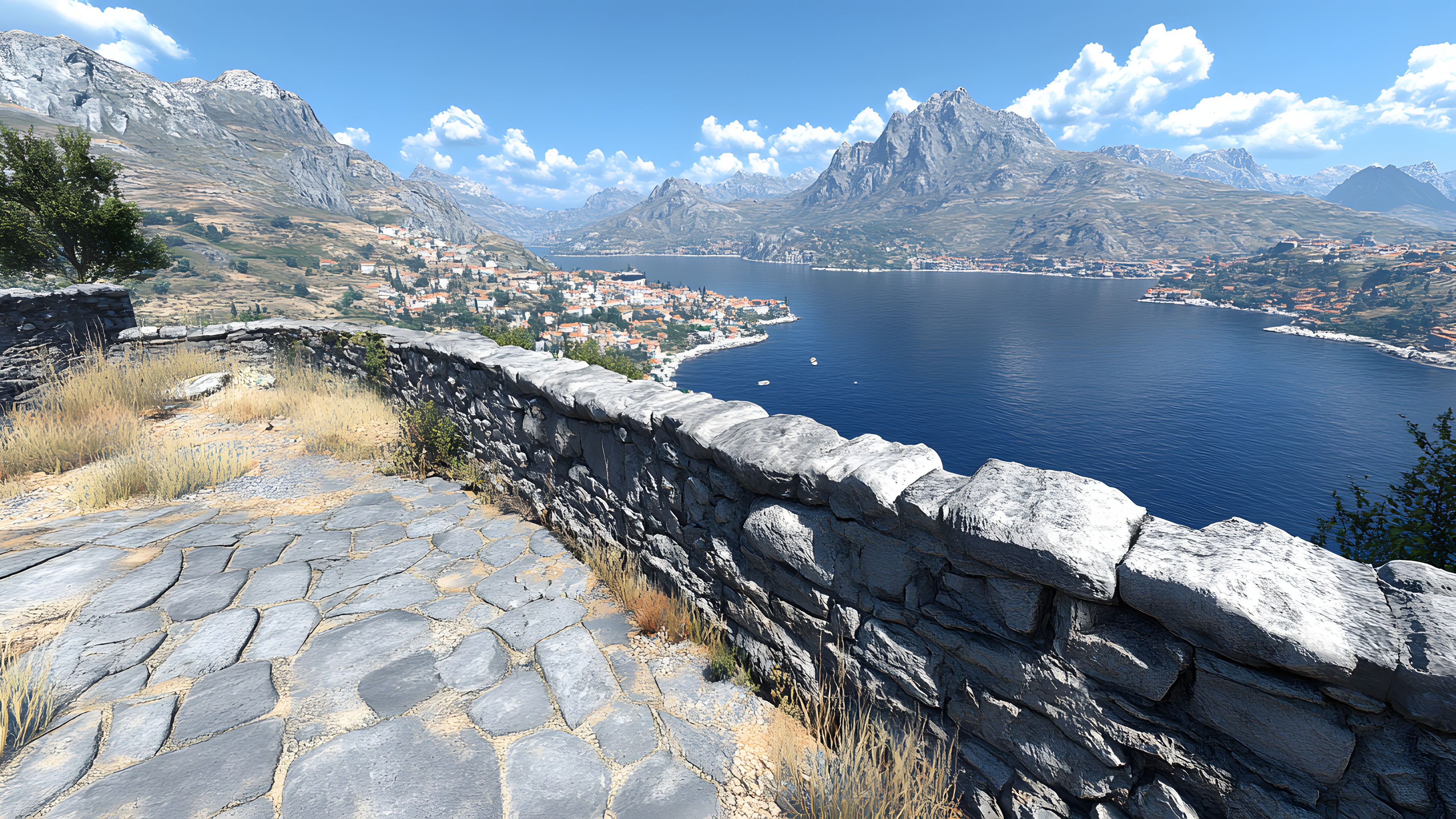 Mountain, Rock, Terrain, Cloud, Mountain range, Coast, Geological formation, Hill station, Ridge, Alps, Valley, Headland, Bedrock, Summit, Promontory, Cumulus, Cliff, Massif, Panorama, Outcrop