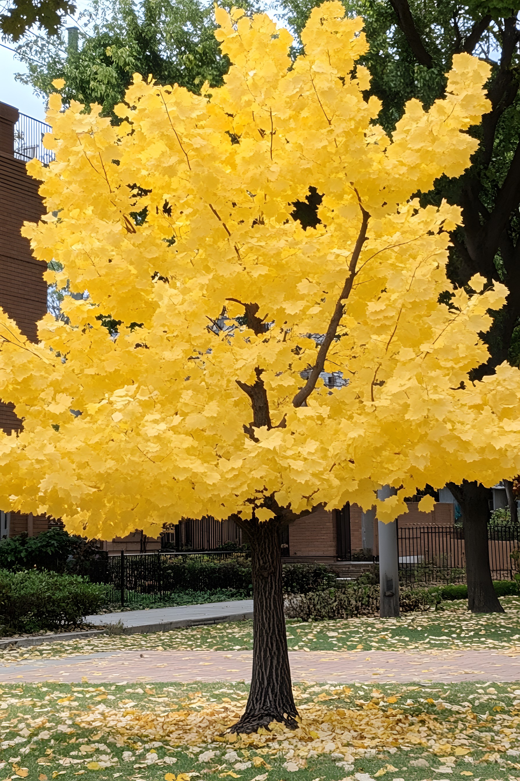 Leaf, Branch, Yellow, Woody plant, Trunk, Twig, Autumn, Birch family