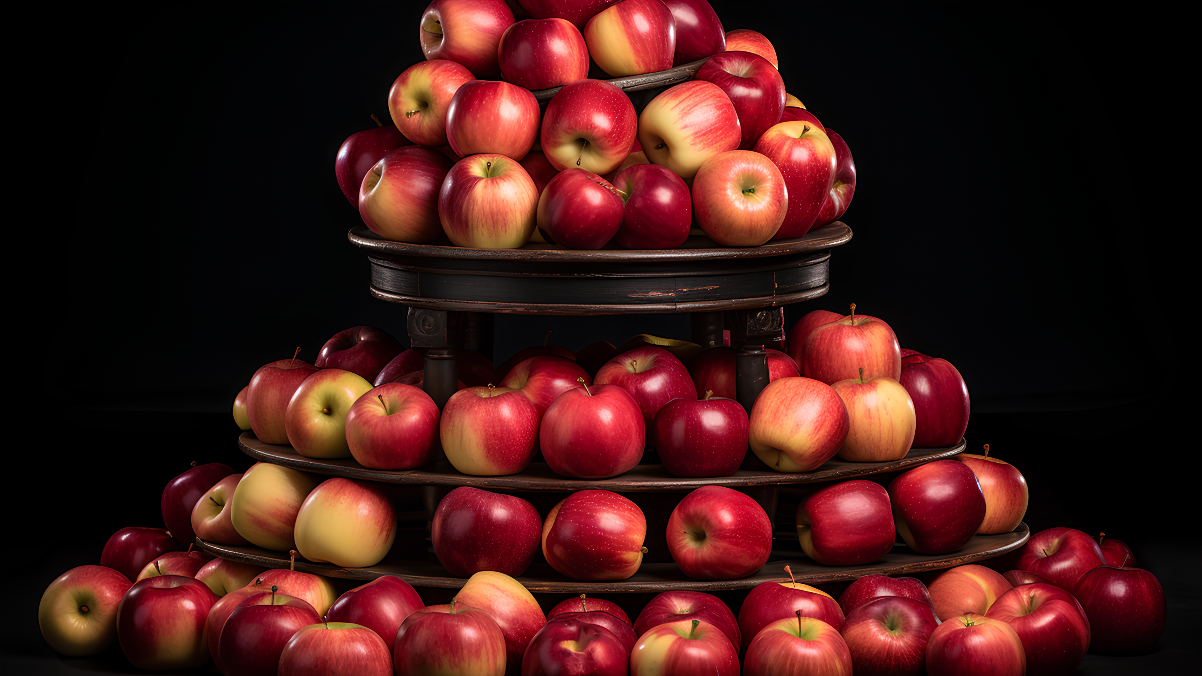 Food, Fruit, Natural foods, Plant, Tableware, Mcintosh, Staple food, Whole food, Apple, Local food, Produce, Superfood, Flowering plant, Ingredient, Accessory fruit, Sweetness, Rose family, Vegan nutrition, Malus, Still life photography