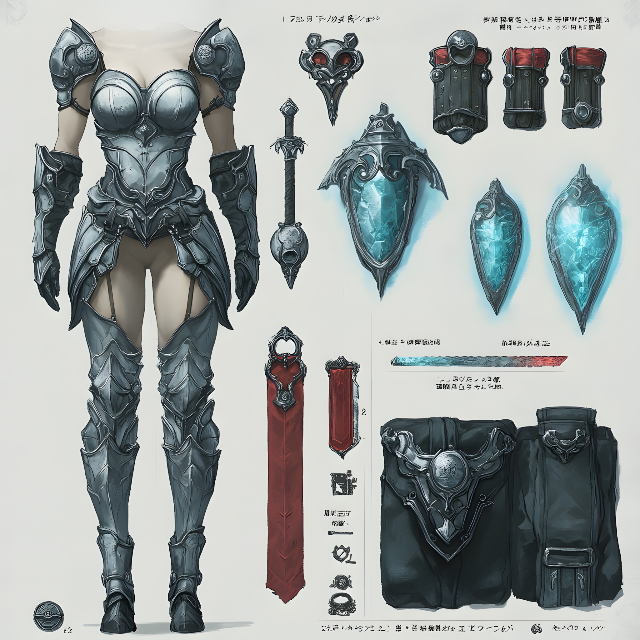 Armour, Fictional character, Breastplate, Costume design, CG artwork, Animation, Costume, Graphics, Fiction, 3D modeling, Hero