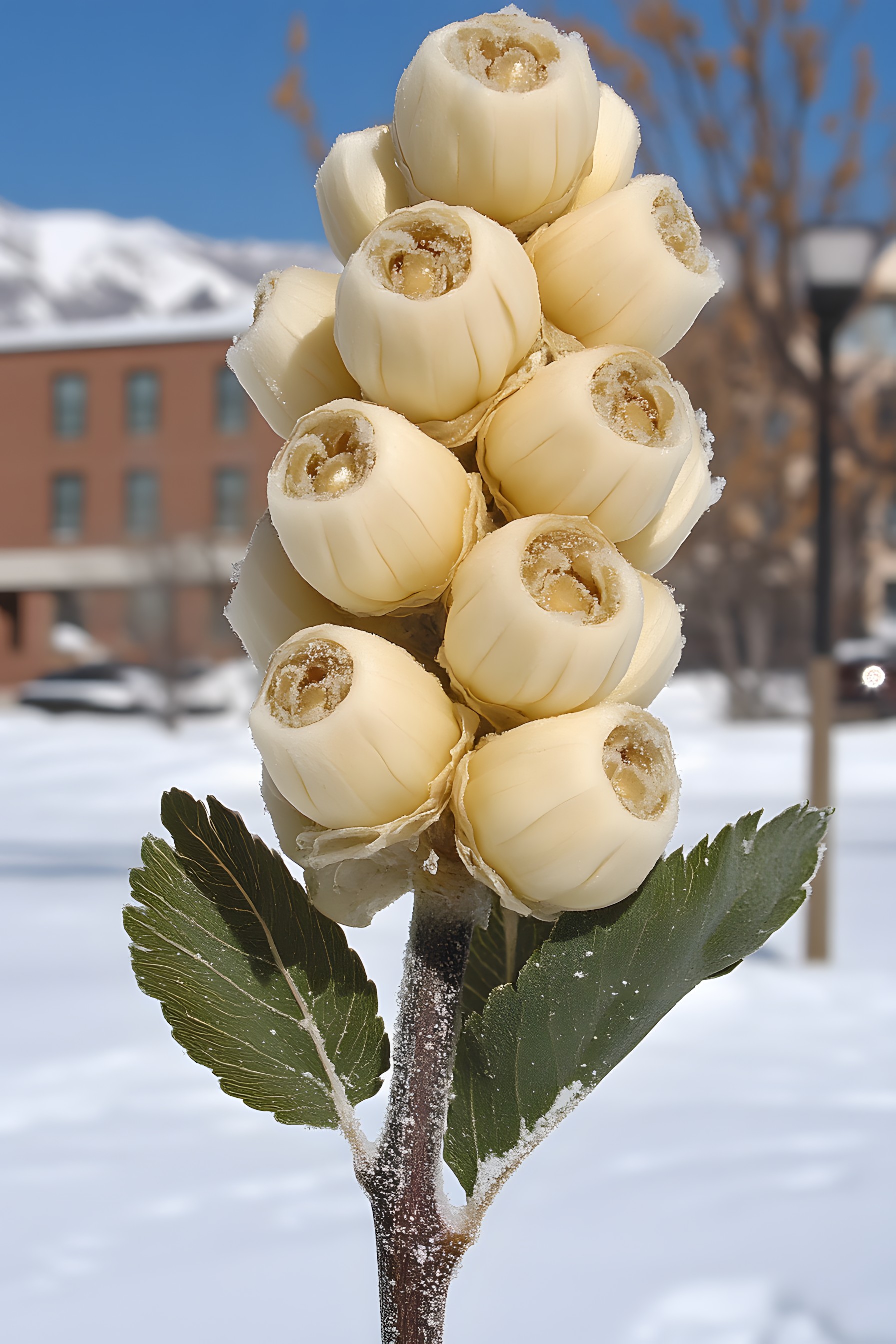 Winter, Snow, Freezing, Bud