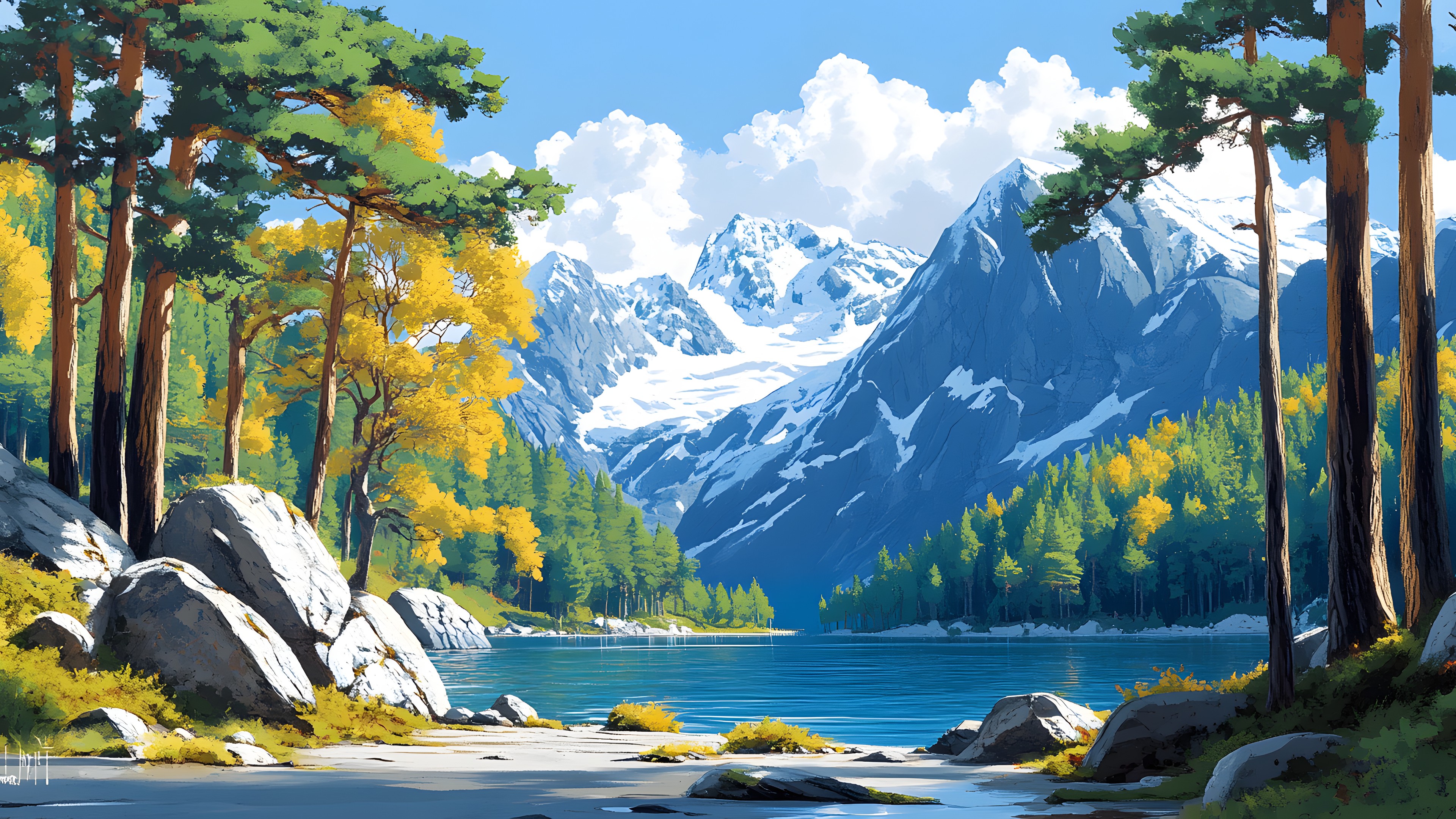 Mountainous landforms, Nature, Mountain, Natural landscape, Mountain range, Hill, Mountain river, Valley, Glacial landform, Forest, Ridge, Alps, River, Larch, Fluvial landforms of streams, Hill station, Summit, Massif, Conifers, Reflection