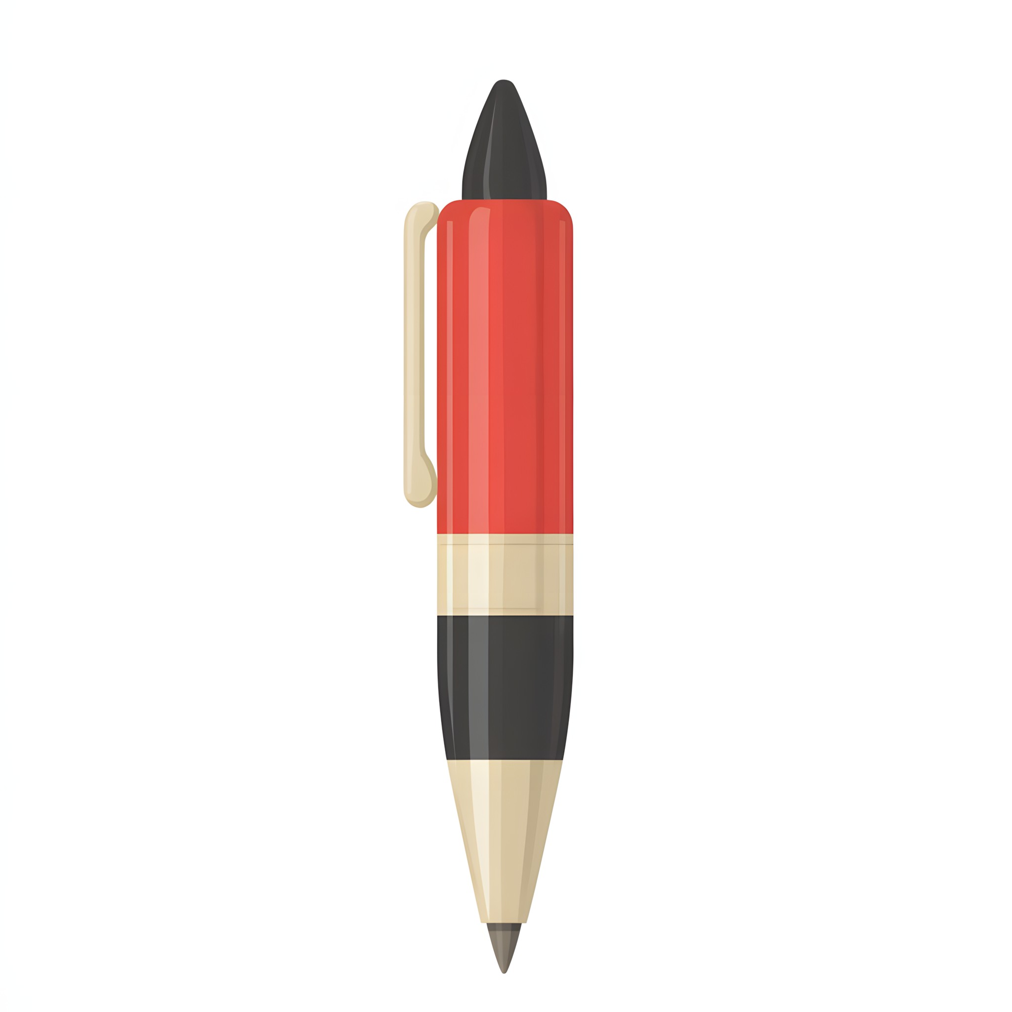 Red, Writing implement, Office supplies, Pencil, Stationery, Graphics, Office Instrument, Clip art