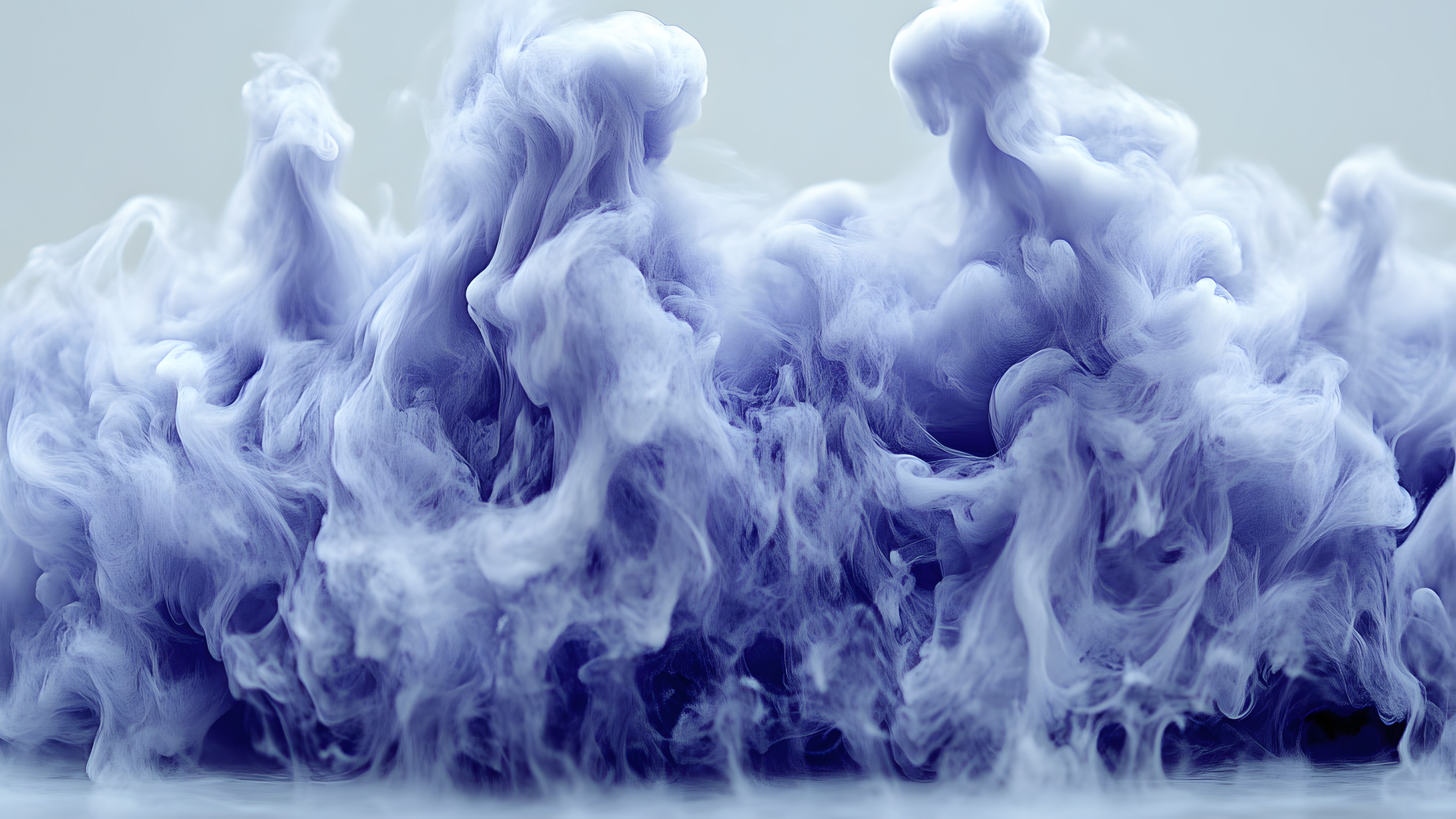 Smoke, Electric blue, Liquid, Event, Gas, Art, Wind, Natural material, Pollution, Cumulus, Font, Sky, Wind wave, Magenta