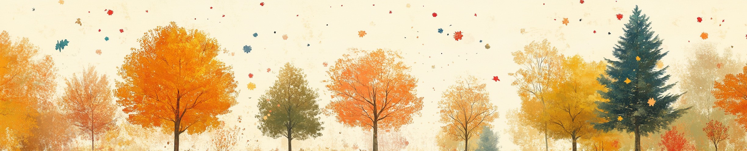 Yellow, Orange, Autumn, Pine family, Temperate broadleaf and mixed forest