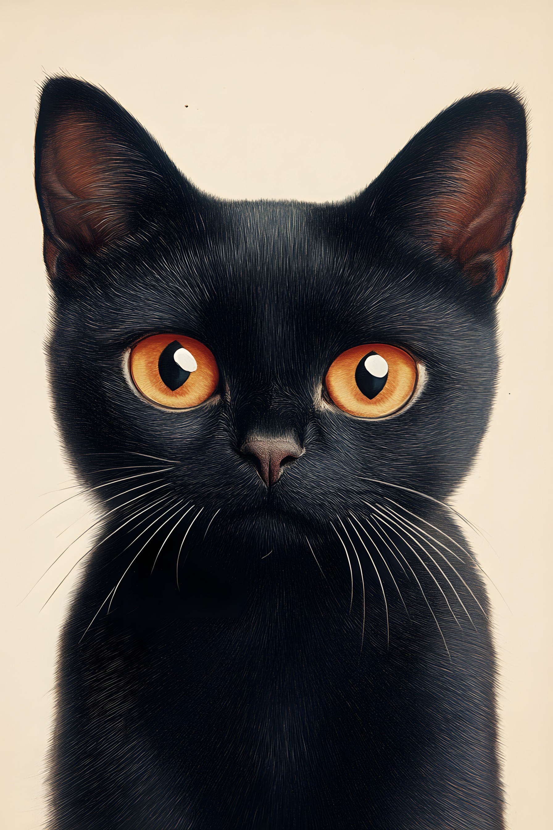 Cat, Felidae, Whiskers, Black cat, Felinae, Facial expression, Snout, Carnivores, Black, Fur, Bombay cat, Terrestrial animal, Domestic short-haired cat, Tail