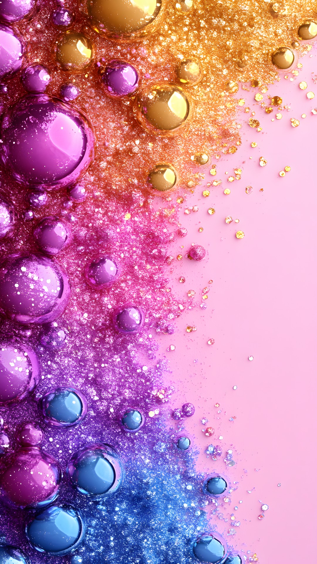 Pink, Liquid, Purple, Bubble, Graphic design