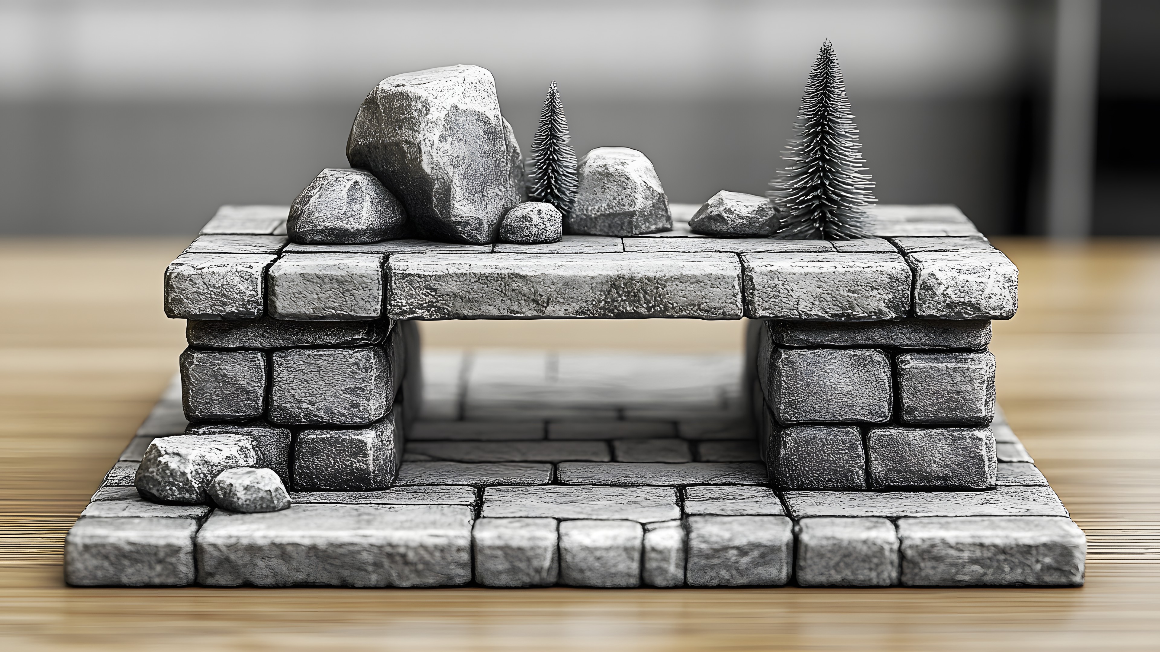 Scale model, Natural material, Still life photography