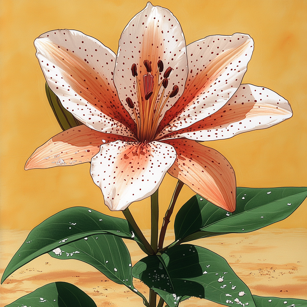 Flower, Petal, Lily, Pink, Flowering plant, Lily 'Stargazer', Tiger lily, Plant stem, Pedicel, Wildflower, Lilies, Paint, Pollen, Alstroemeriaceae, Watercolor painting, Amaryllidaceae, Crinum, Amaryllis, Dicotyledon, Floral design