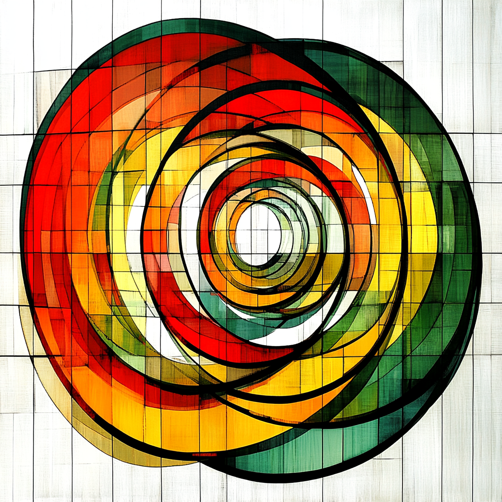 Yellow, Orange, Spiral, Design, Vortex, Modern art, Graphic design