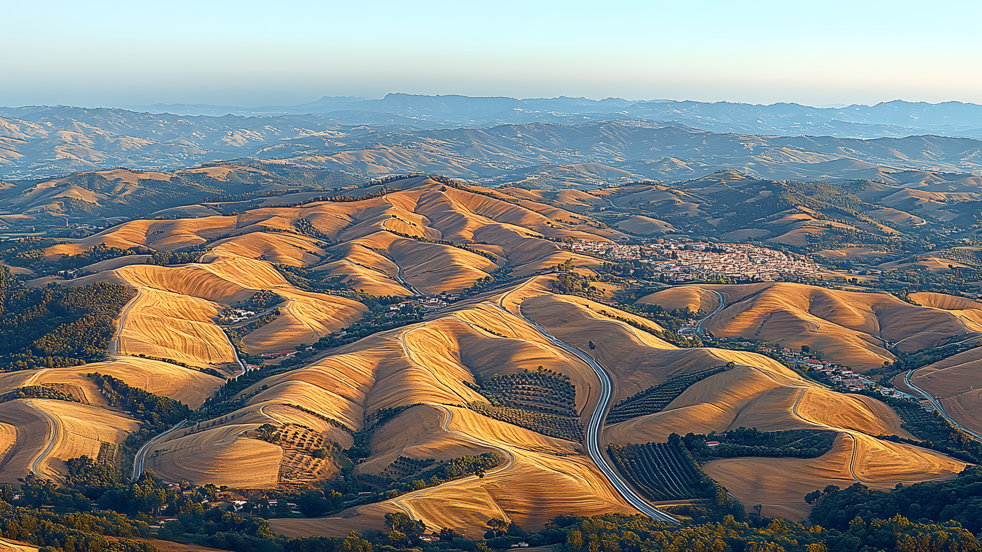 Aerial photography, Terrain, Bird's-eye view, Field, Valley, Terrace, Badlands, Plateau, Plantation, Agriculture, Wadi
