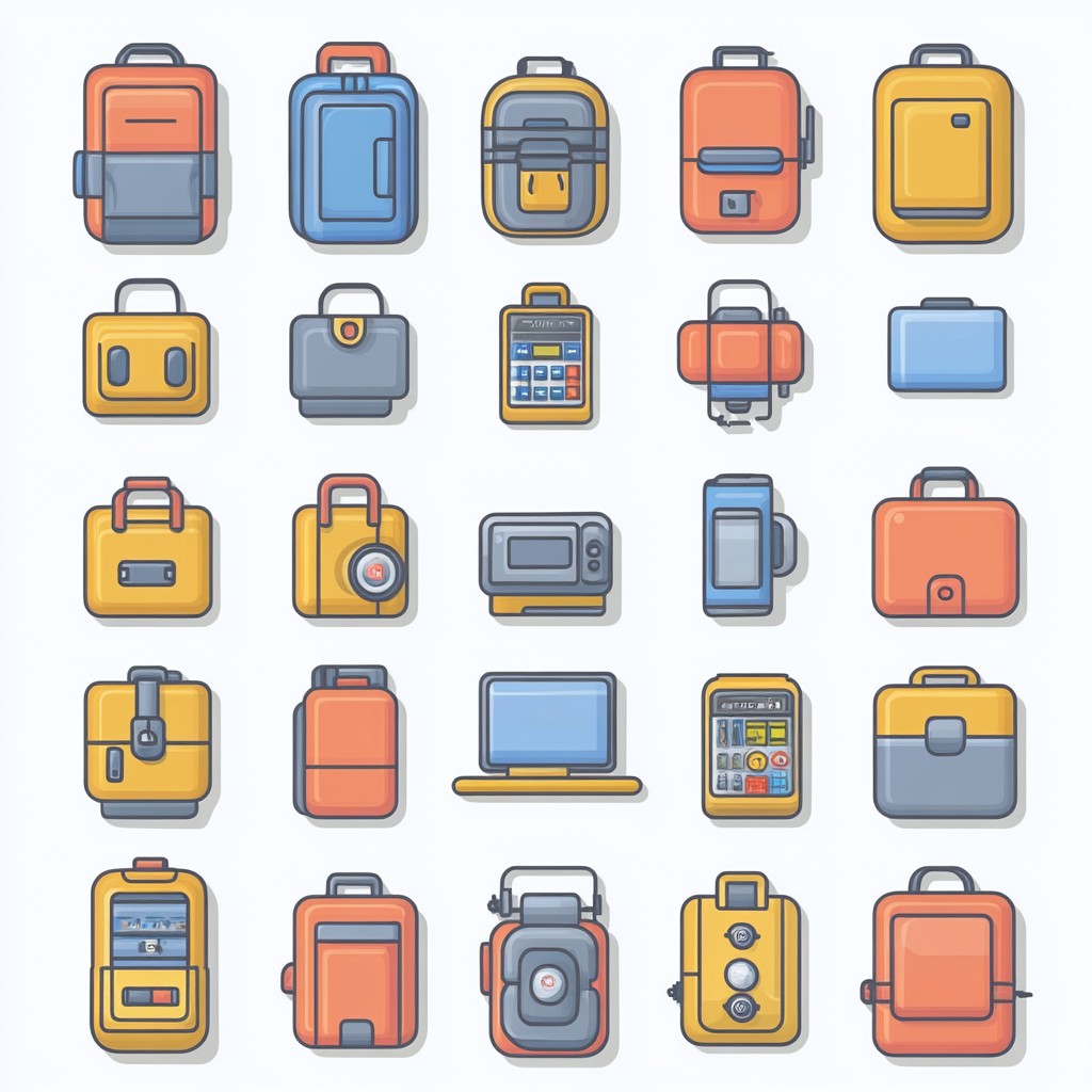 Hand luggage, Bag, Baggage, Suitcase, Leather, Briefcase, Clip art