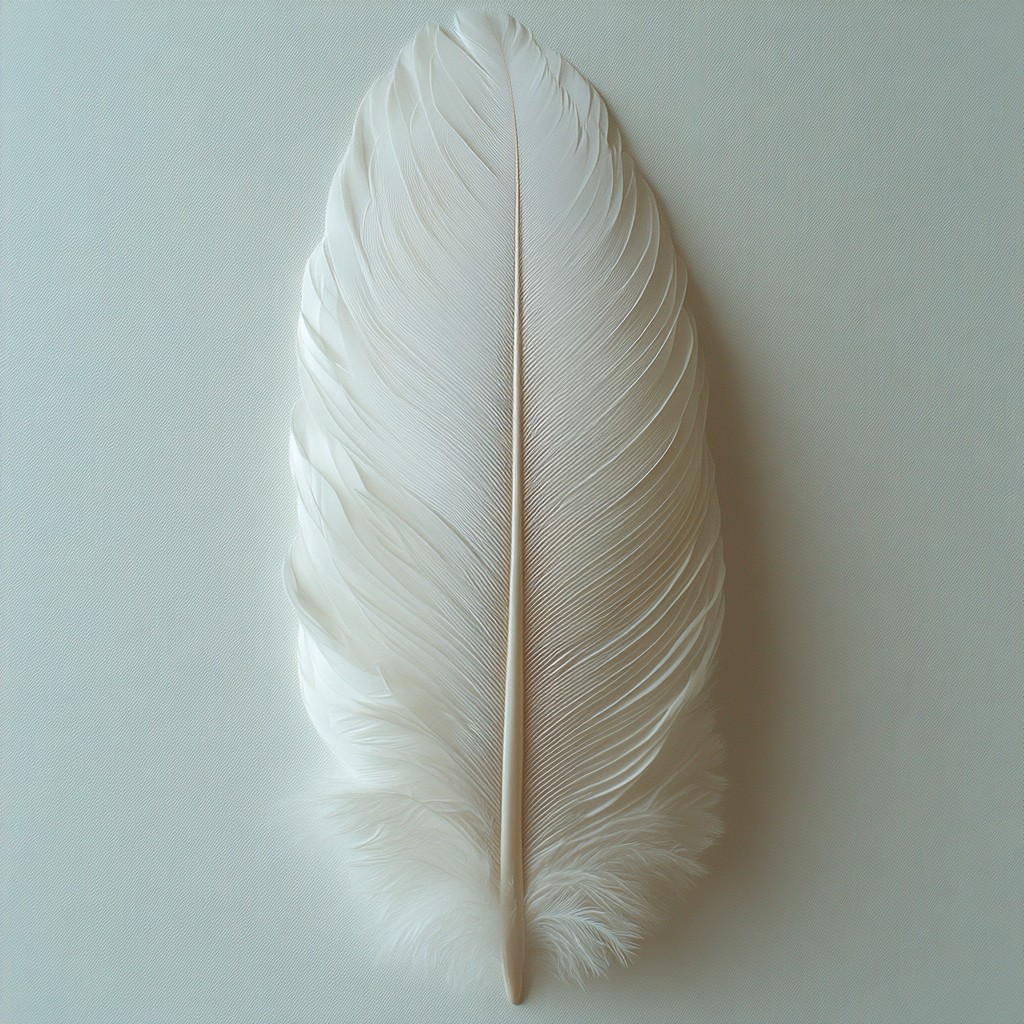 Feather, Natural material, Animal product, Quill, Still life photography