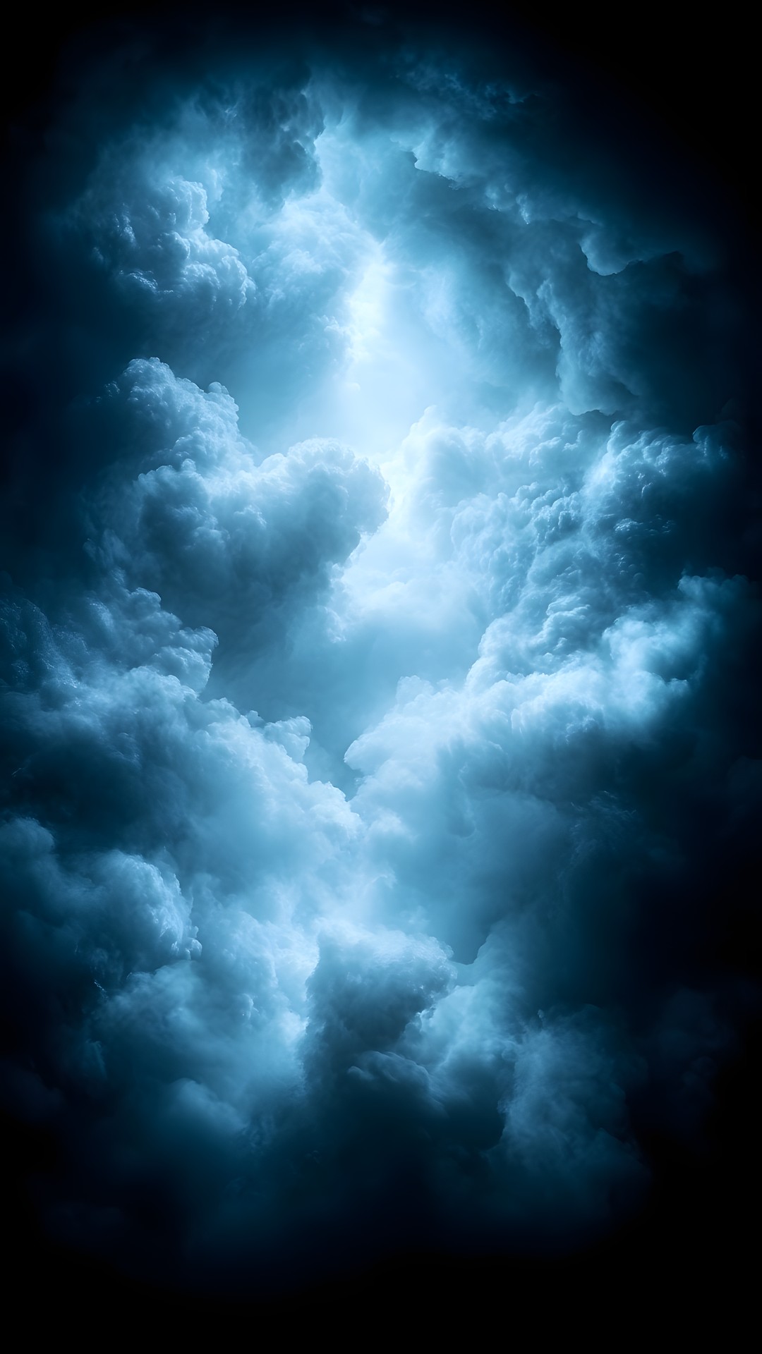 Cloud, Atmosphere, Sky, Azure, Water, Tree, Atmospheric phenomenon, Cumulus, Electric blue, Horizon, Astronomical object, Space, Darkness, Storm, Meteorological phenomenon, Landscape, Wind, Monochrome photography, Midnight, Evening