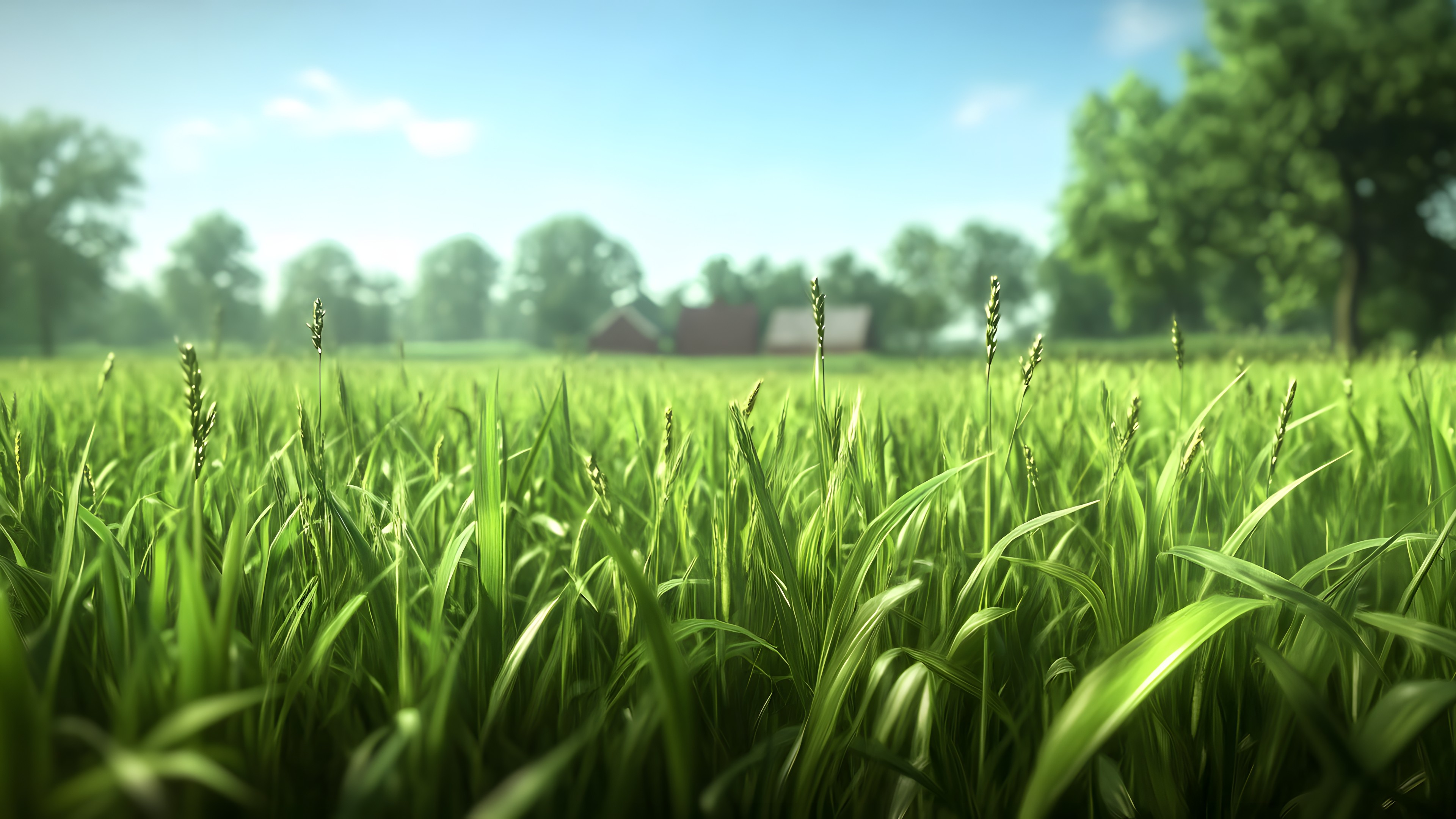 Green, Grass, Agriculture, Field, Grassland, Plain, Paddy field, Grasses, Meadow, Crop, Plantation, Prairie, Farm, Herbaceous plant, Pasture, Wind