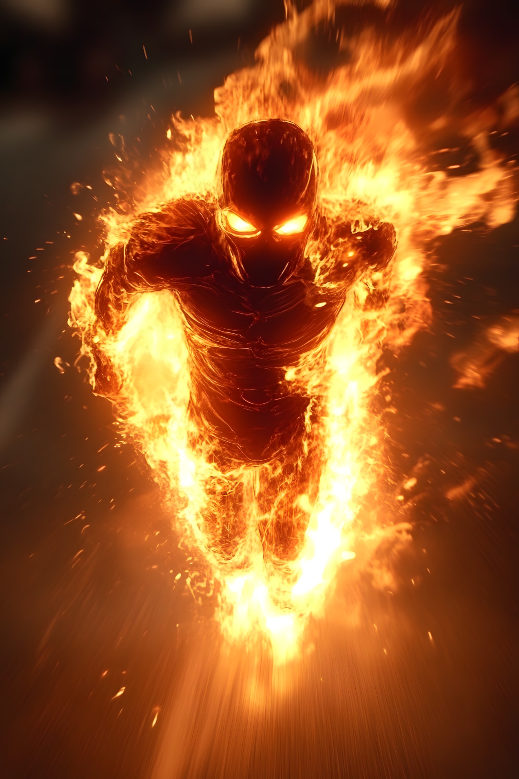 Orange, Fire, Flame, Heat, Human Torch, Fictional character, Explosion