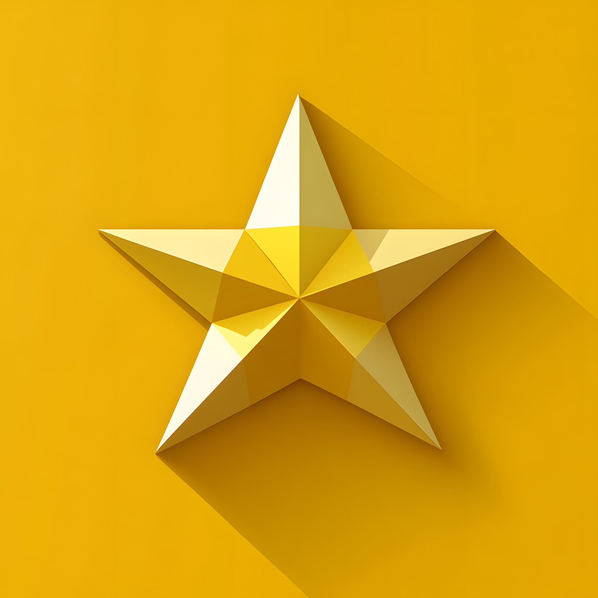 Yellow, Orange, Star, Symbol, Triangle, Graphics, Graphic design