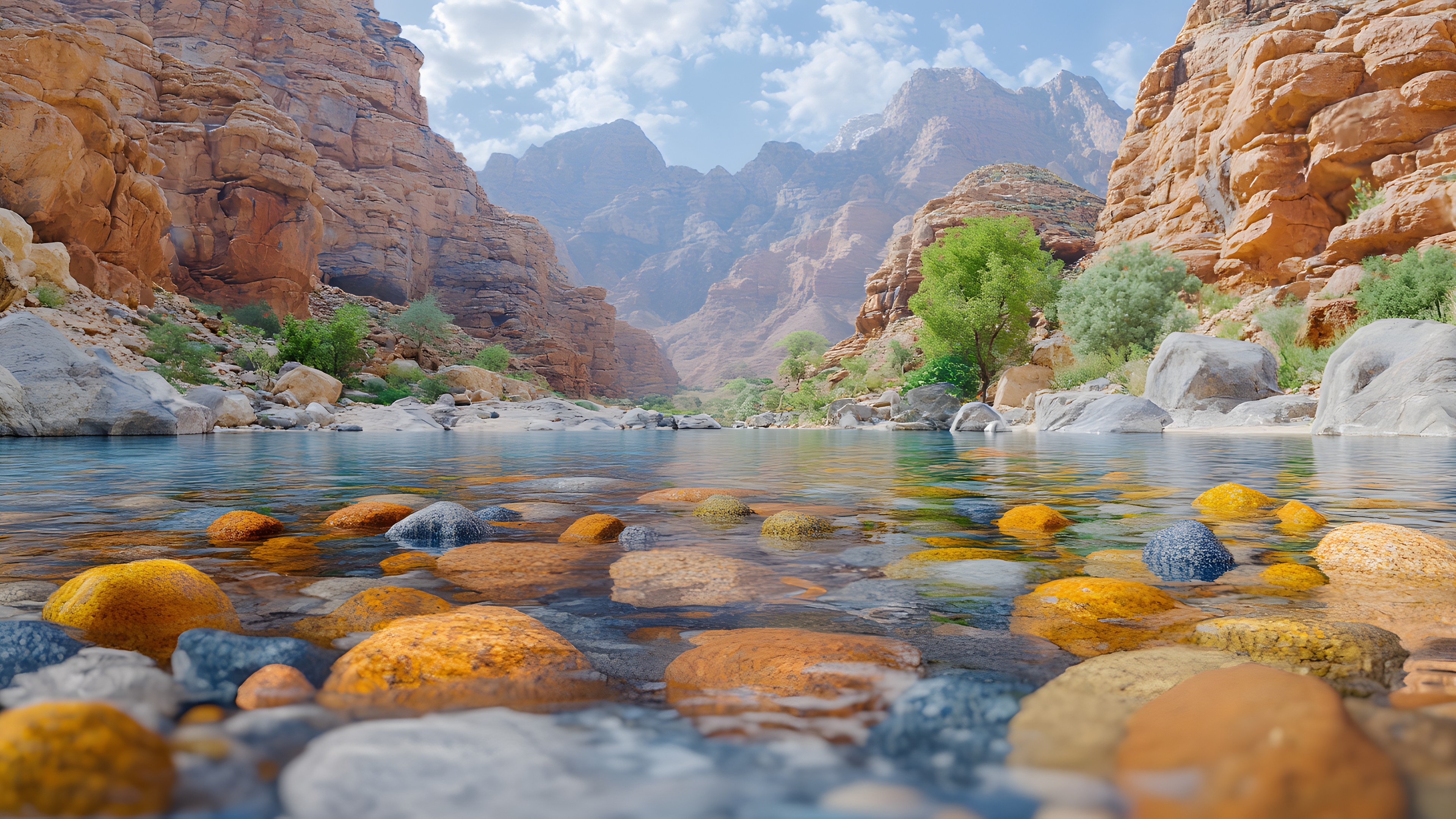 Rock, Stream, Watercourse, Mountain river, Fluvial landforms of streams, Terrain, Geological formation, Valley, River, Bedrock, Outcrop, Riparian zone, Wadi, Stream bed, Narrows, Creek, Reflection, Spring, Cliff, Batholith