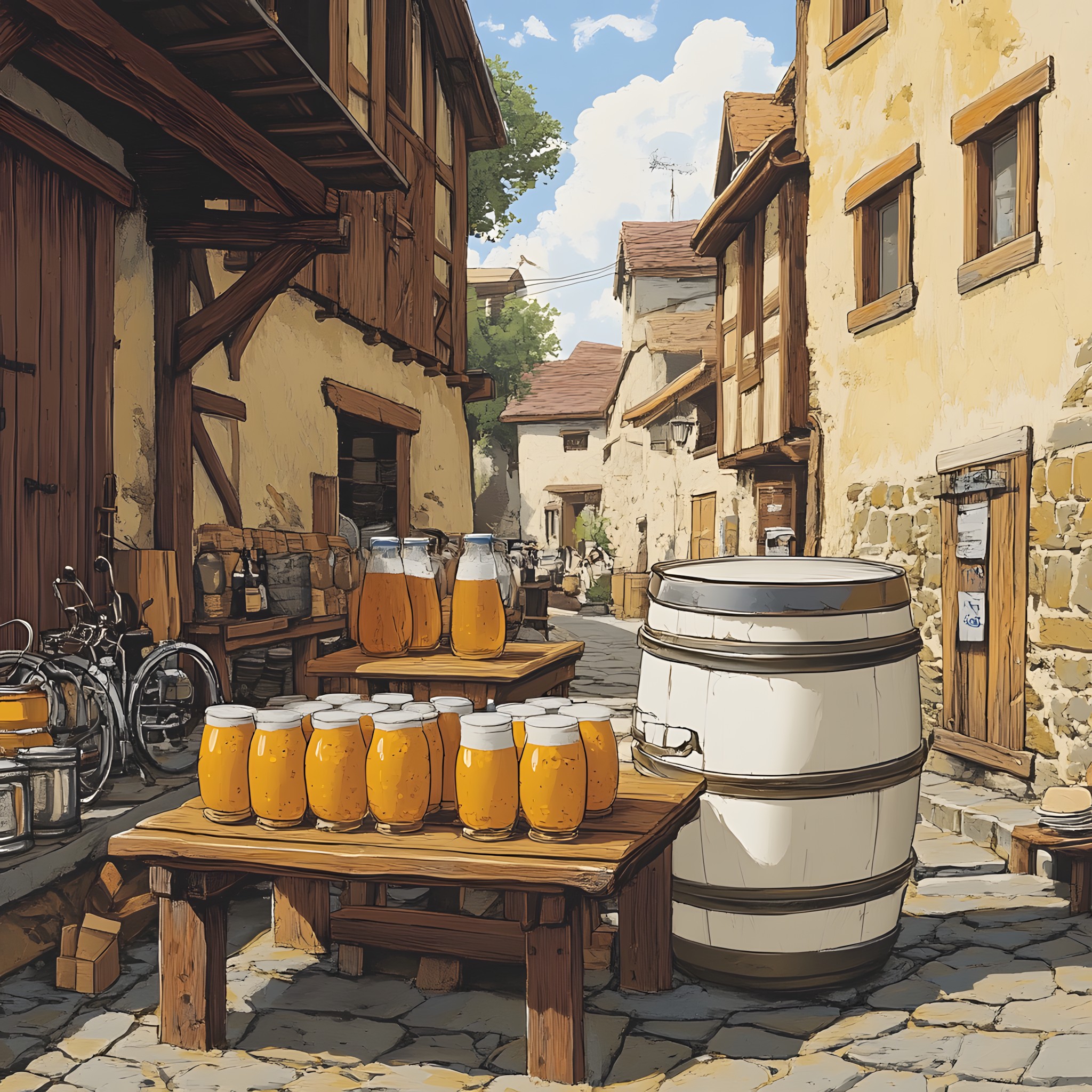 Barrel, Animation, Keg