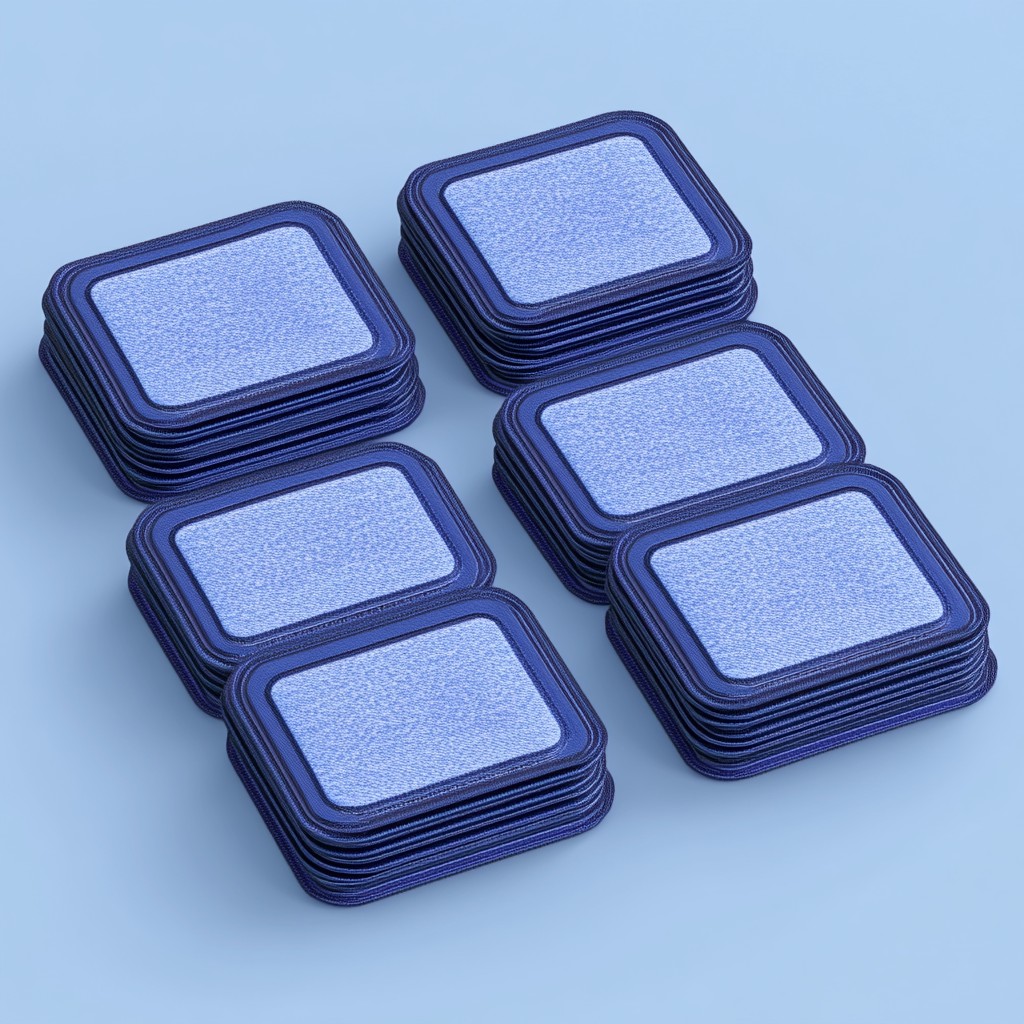 Blue, Plastic, Tray, Box, Mat, Serving Tray, Lid