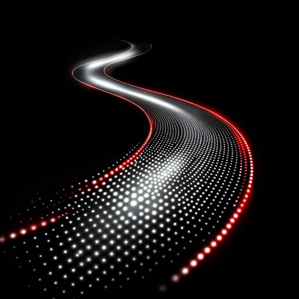 Red, Design, Graphics, Night