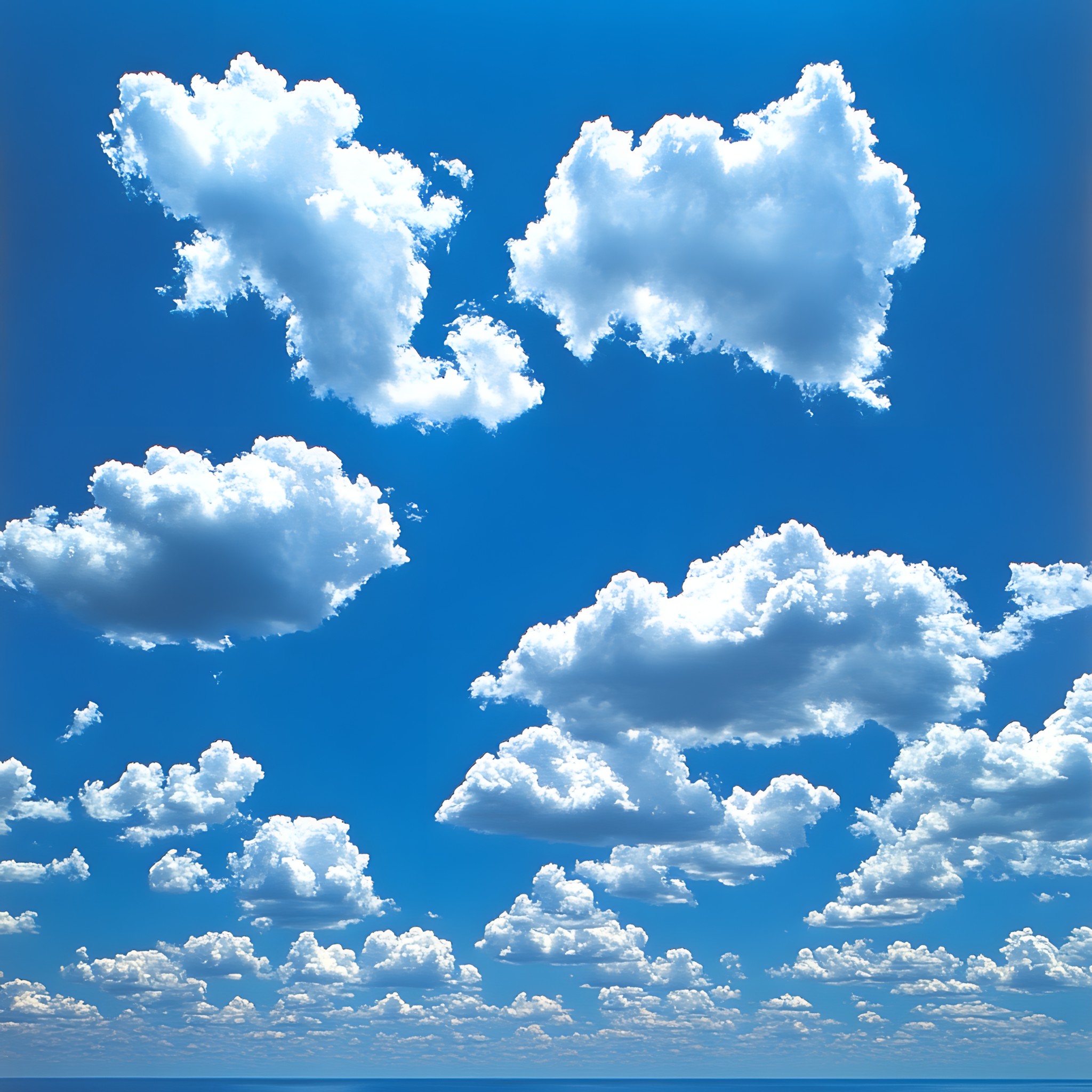 Blue, Cloud, Sky, Daytime, Cumulus, Meteorological phenomenon