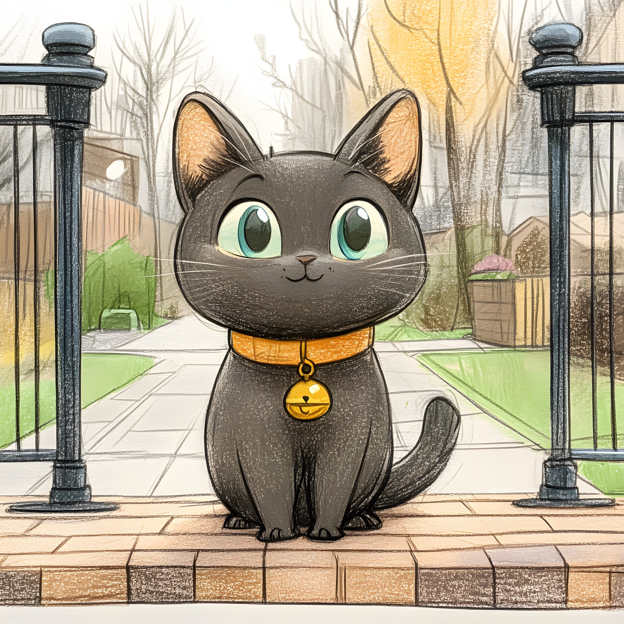 Cat, Felinae, Cartoon, Snout, Animated cartoon, Felidae, Whiskers, Animation, Fictional character, Black cat