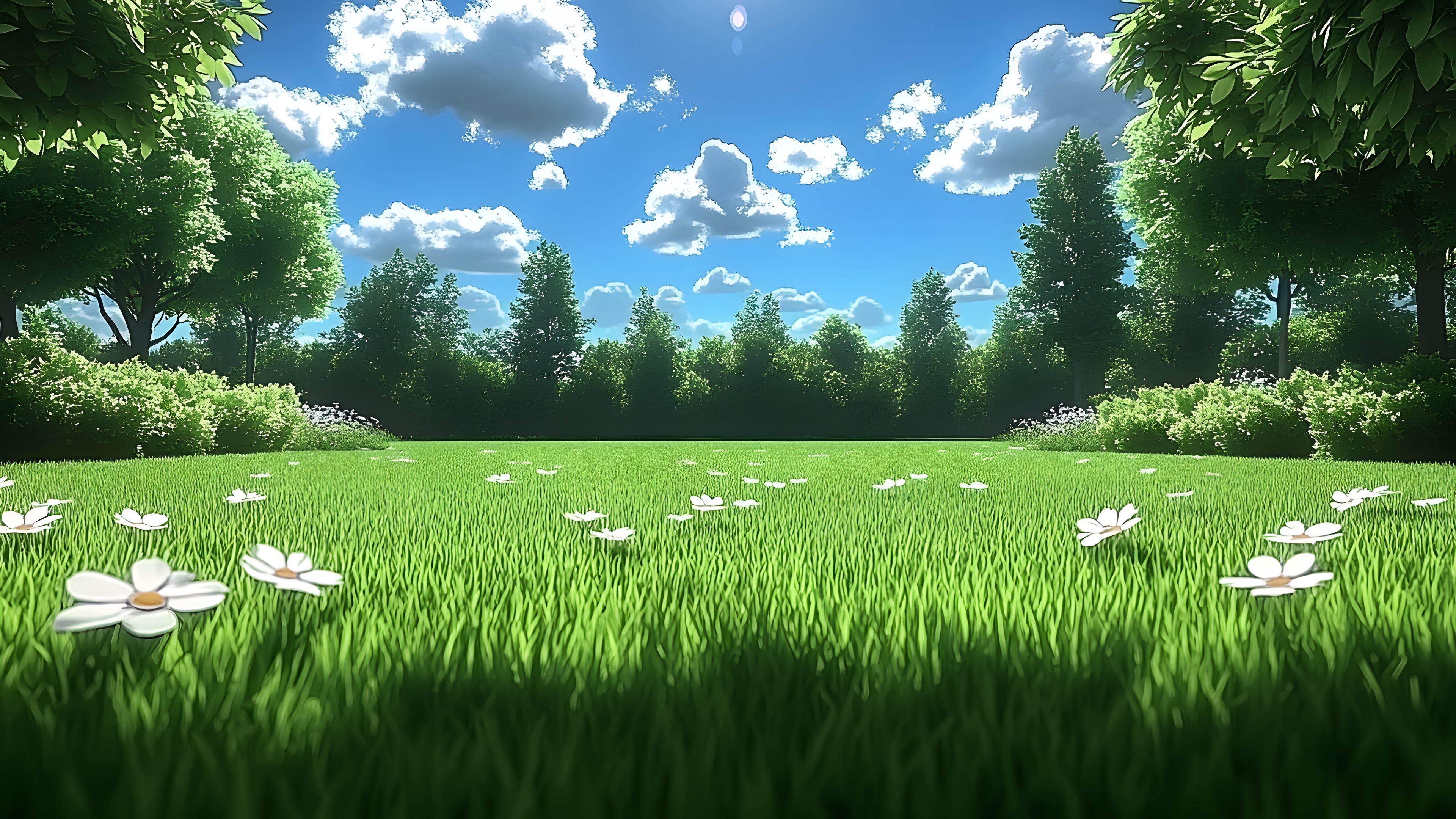 Grasses, Spring, Meadow, Field, Lawn, Animation, Herbaceous plant, Garden, Agriculture, Plantation, Wildflower, Crop
