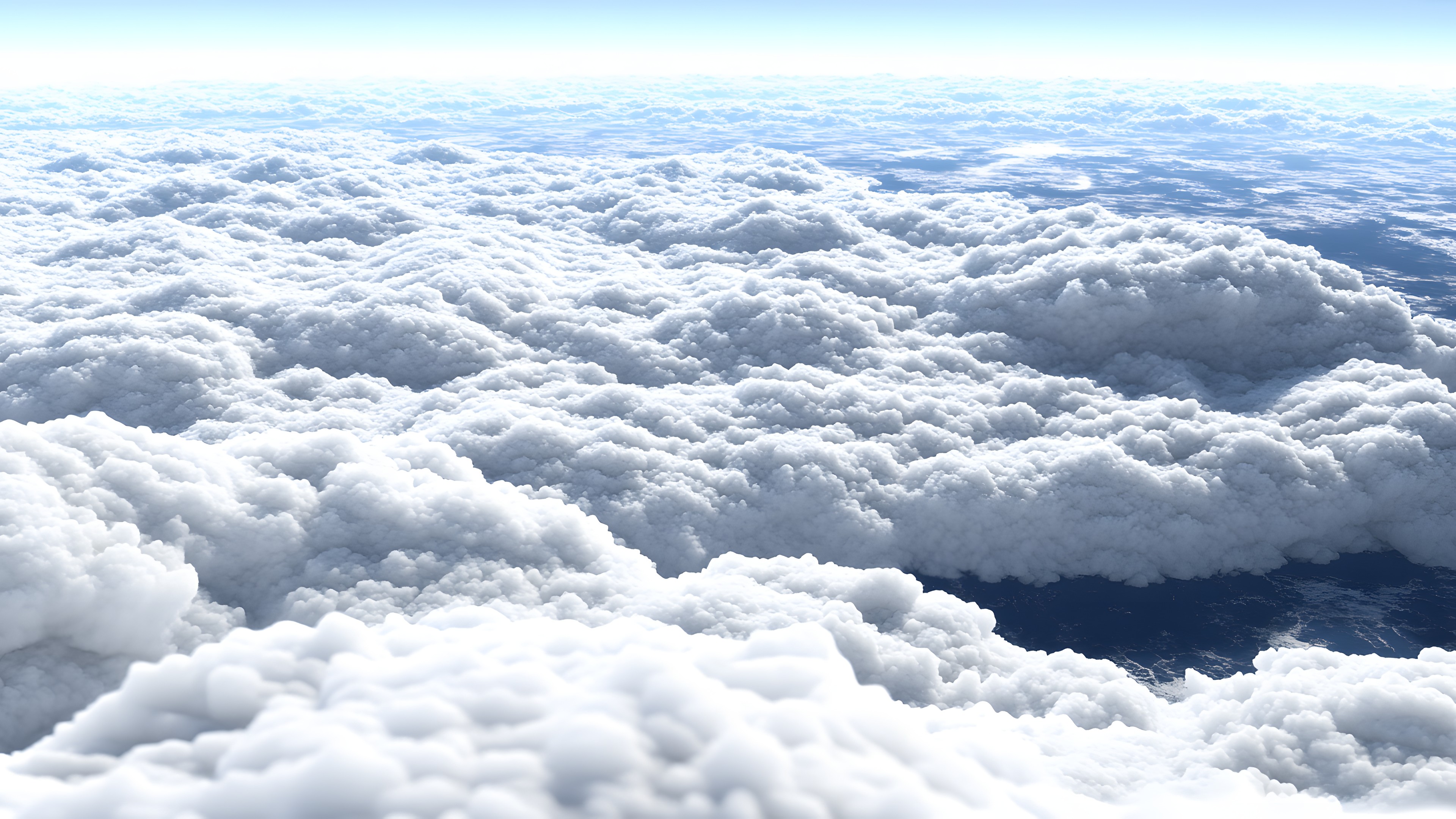 Blue, Cloud, Daytime, White, Cumulus, Meteorological phenomenon, Symmetry