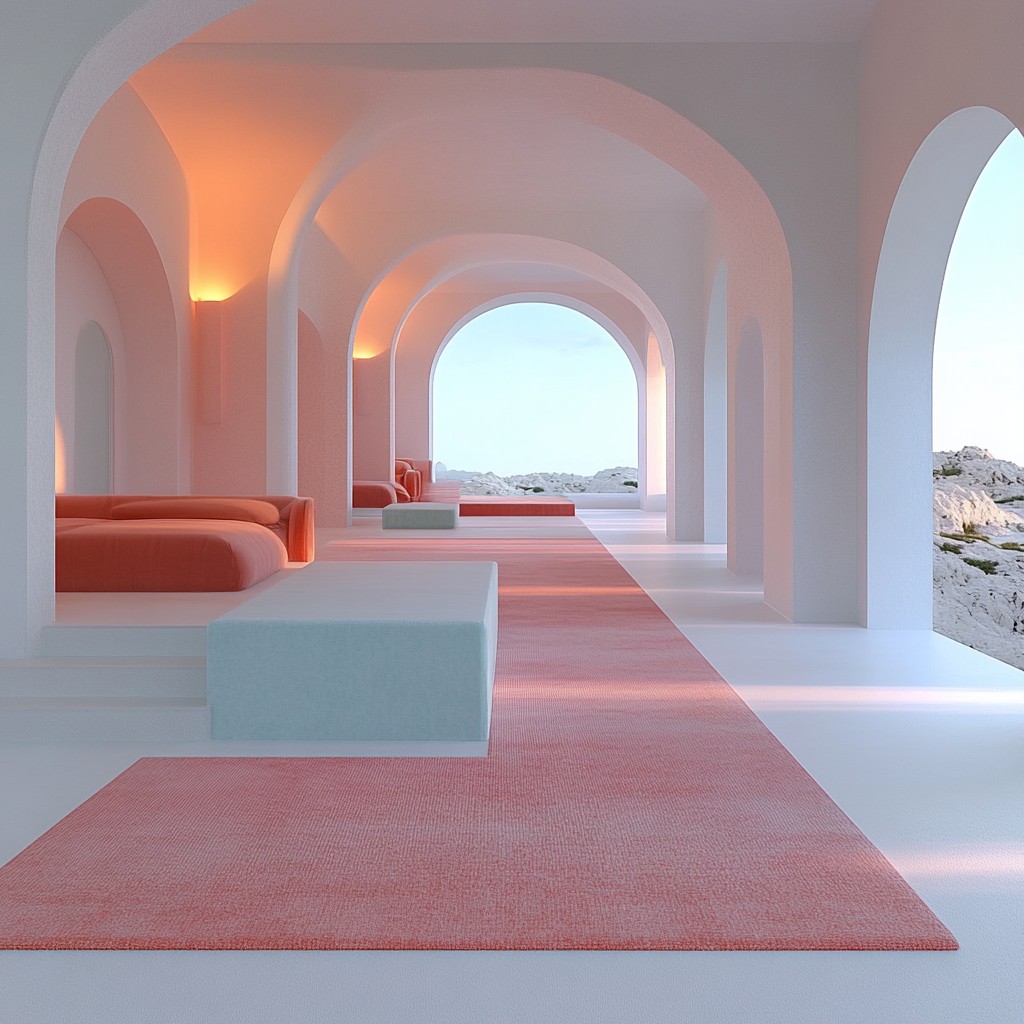 Arch, Column, Arcade, Daybed