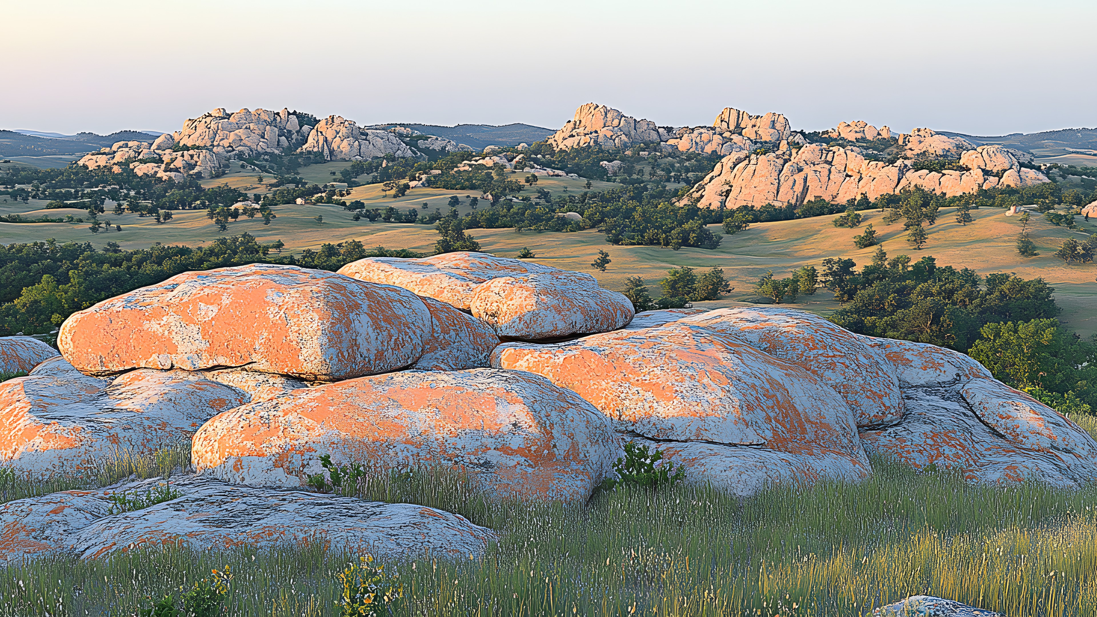 Rock, Natural landscape, Ecoregion, Landscape, Terrain, Outcrop, Wilderness, Geological formation, Grassland, Plant community, Bedrock, Geology, Badlands, Plateau, Shrubland, Batholith, Erosion, Prairie, Steppe, Fell