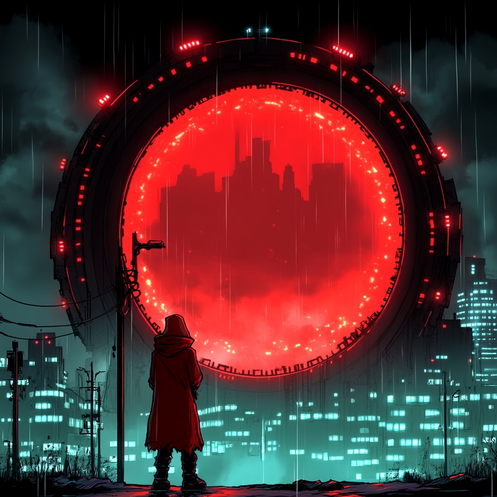 Red, Animation, Digital compositing, Graphic design, Night, PC game, Lens flare