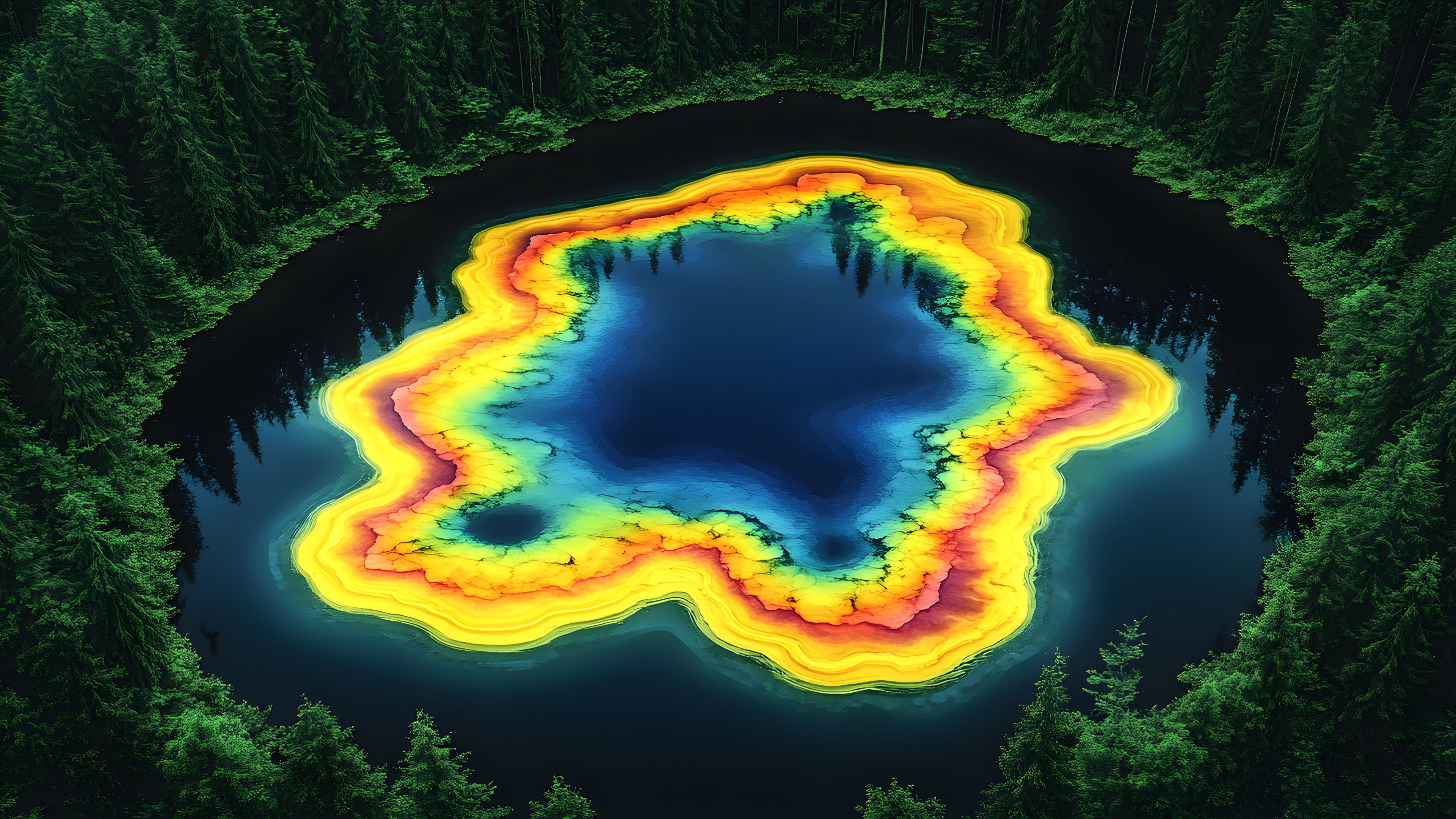 Fractal art, Aerial photography