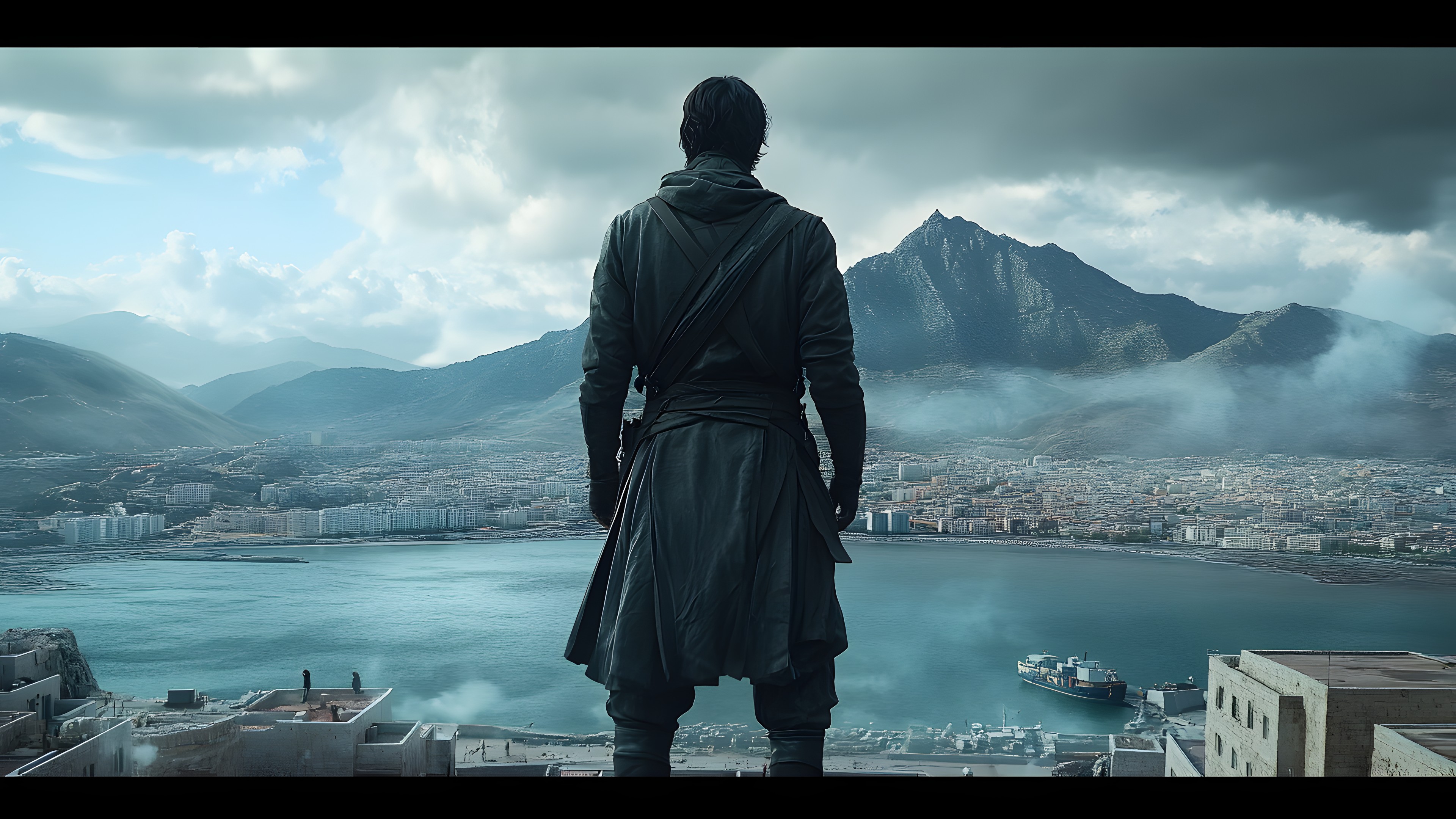Haze, Fictional character, PC game, Fog, Digital compositing, Hero, Action, Sword, Film, CG artwork, Mist